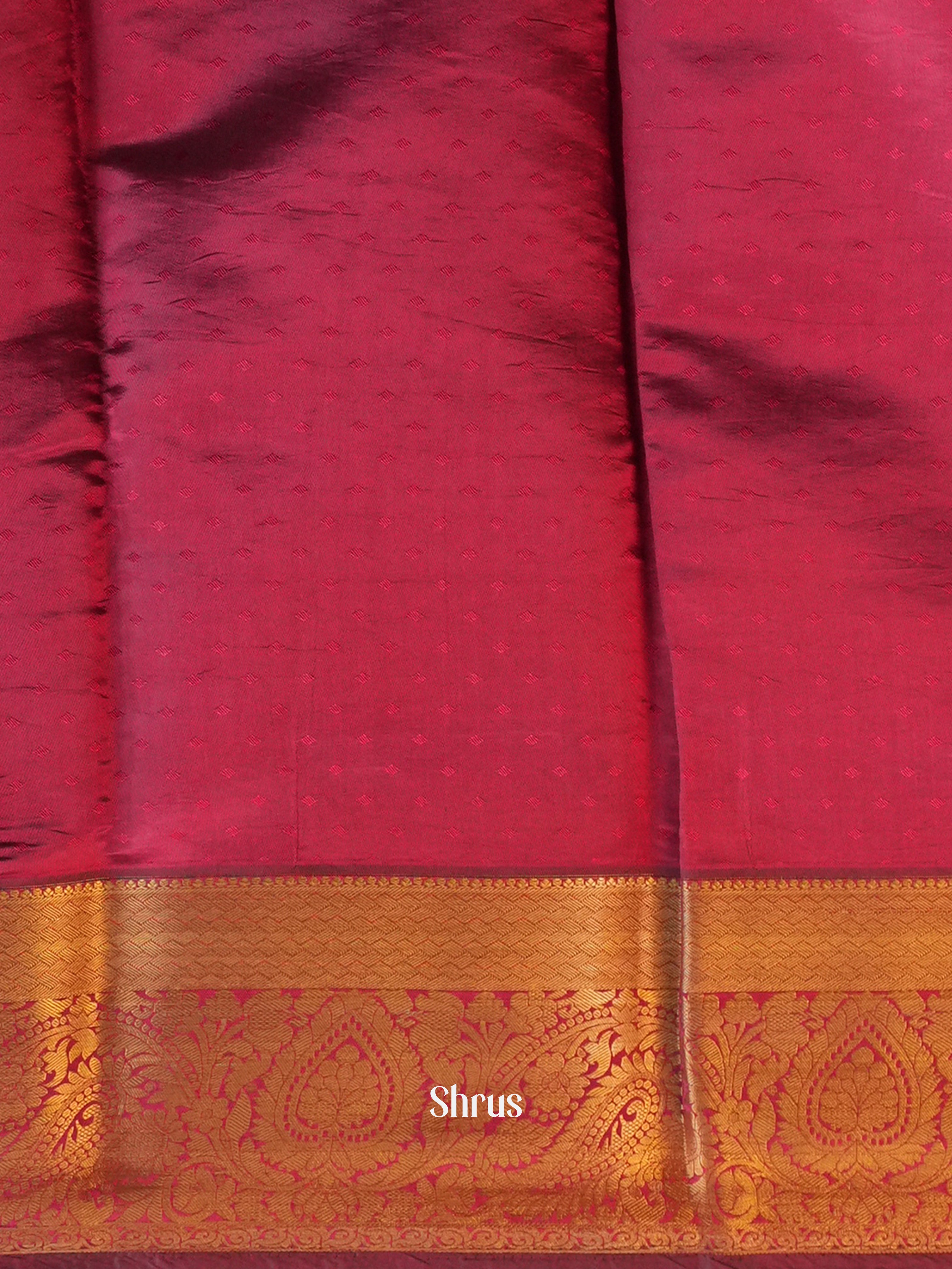 CIS19203 - Printed Silk Saree - Shop on Shrus.com
