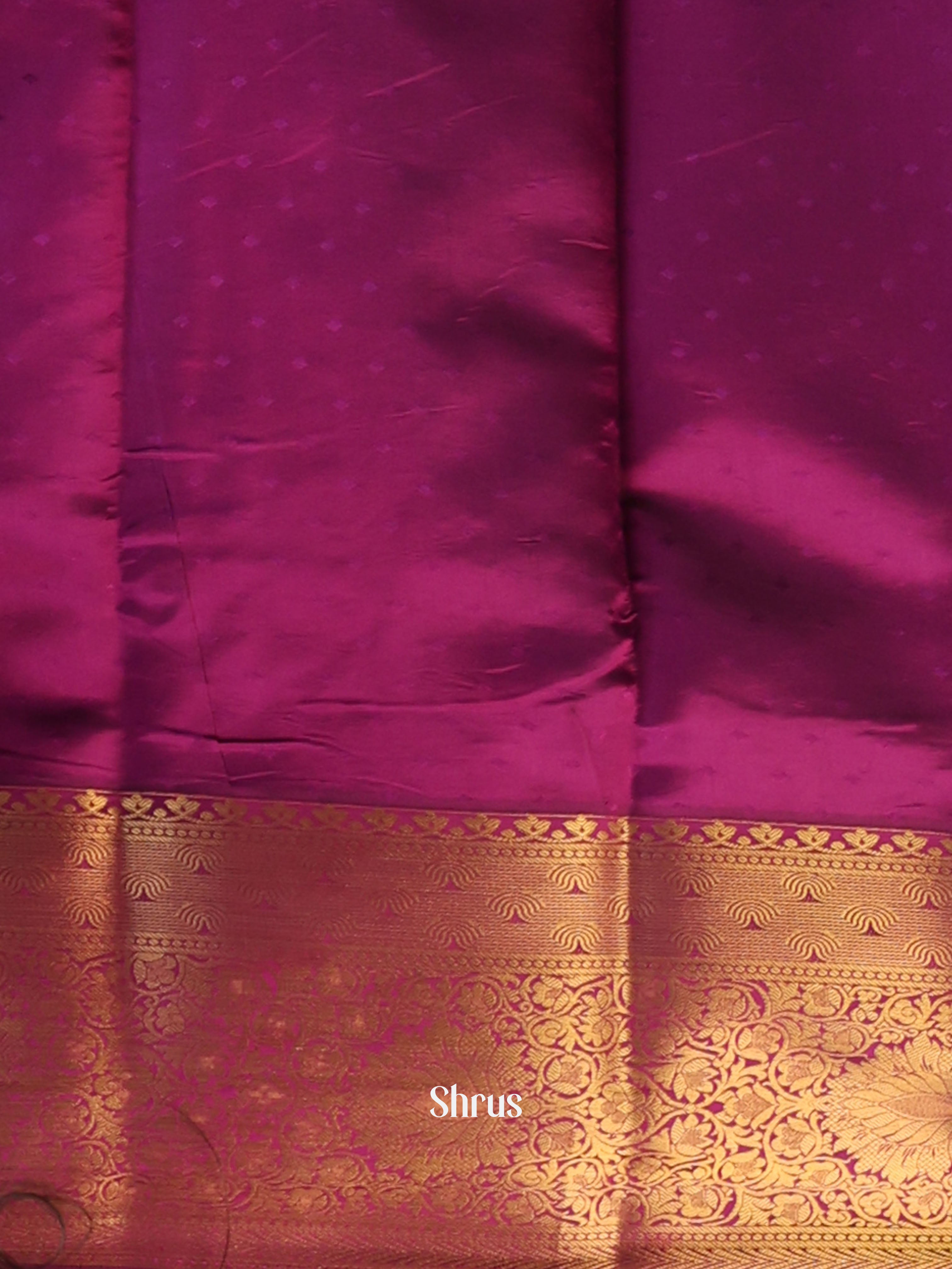 CIS19212 - Printed Silk Saree - Shop on Shrus.com
