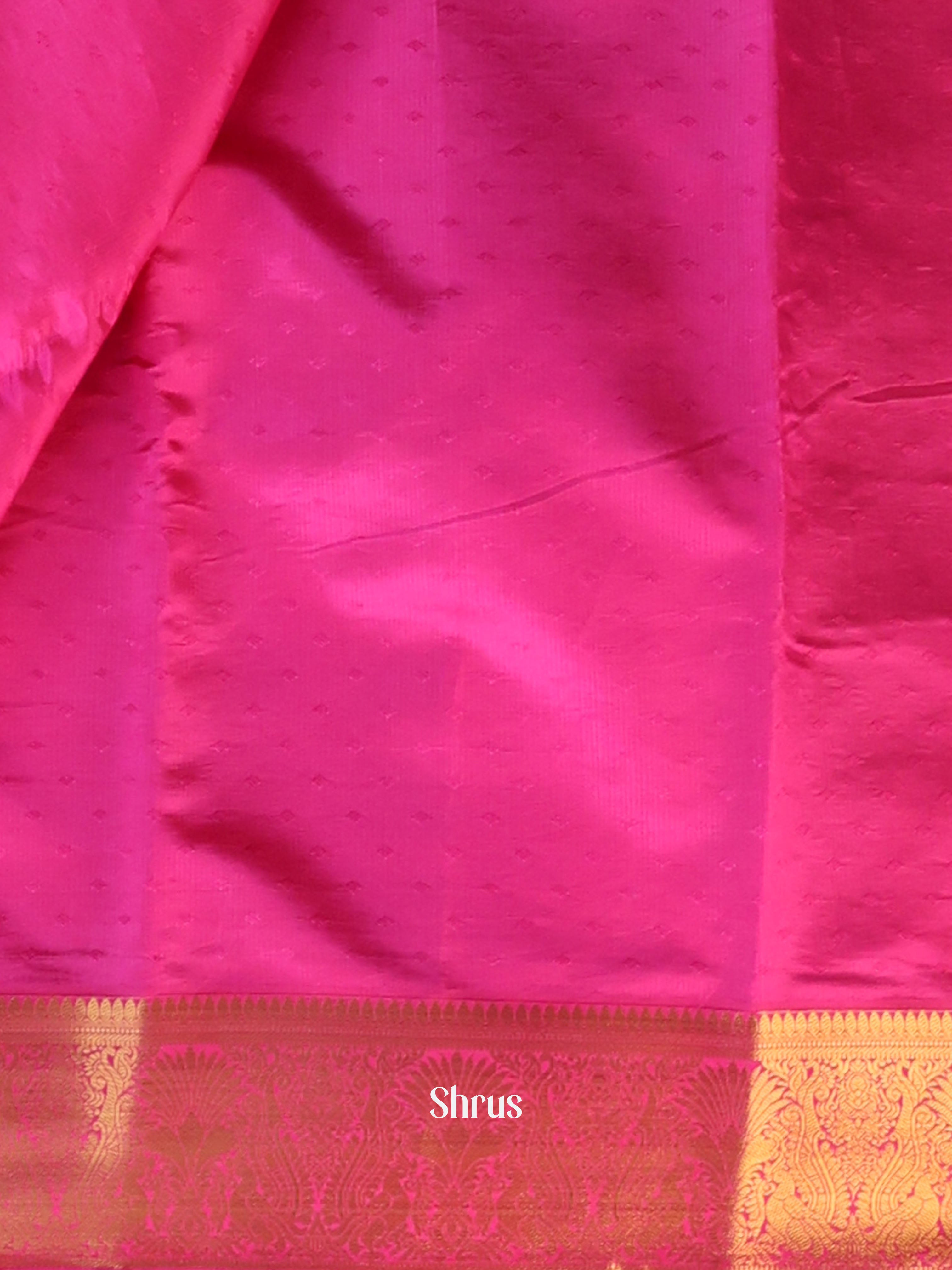 CIS19214 - Printed Silk Saree - Shop on Shrus.com