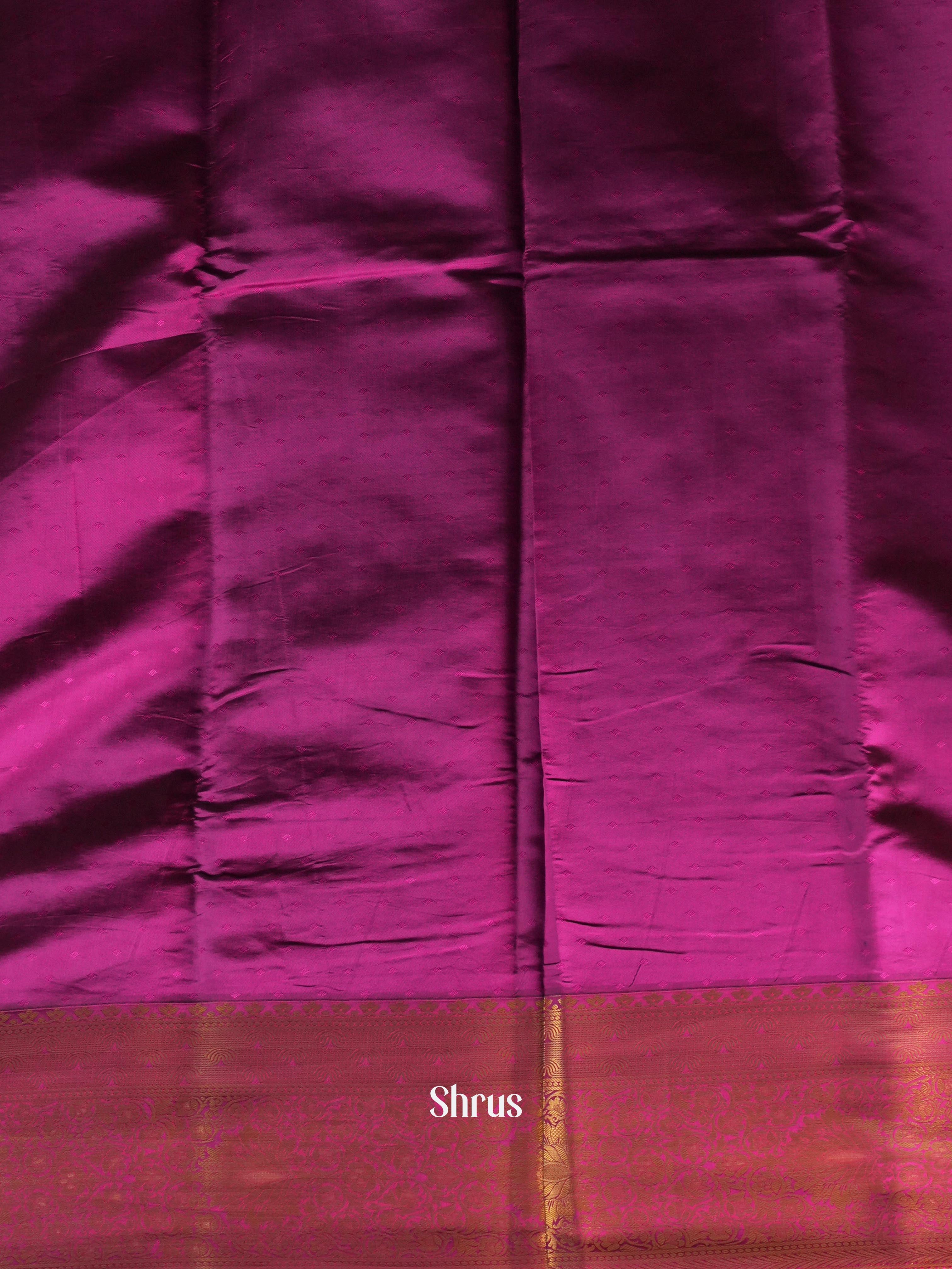 CIS19219 - Printed Silk Saree - Shop on Shrus.com