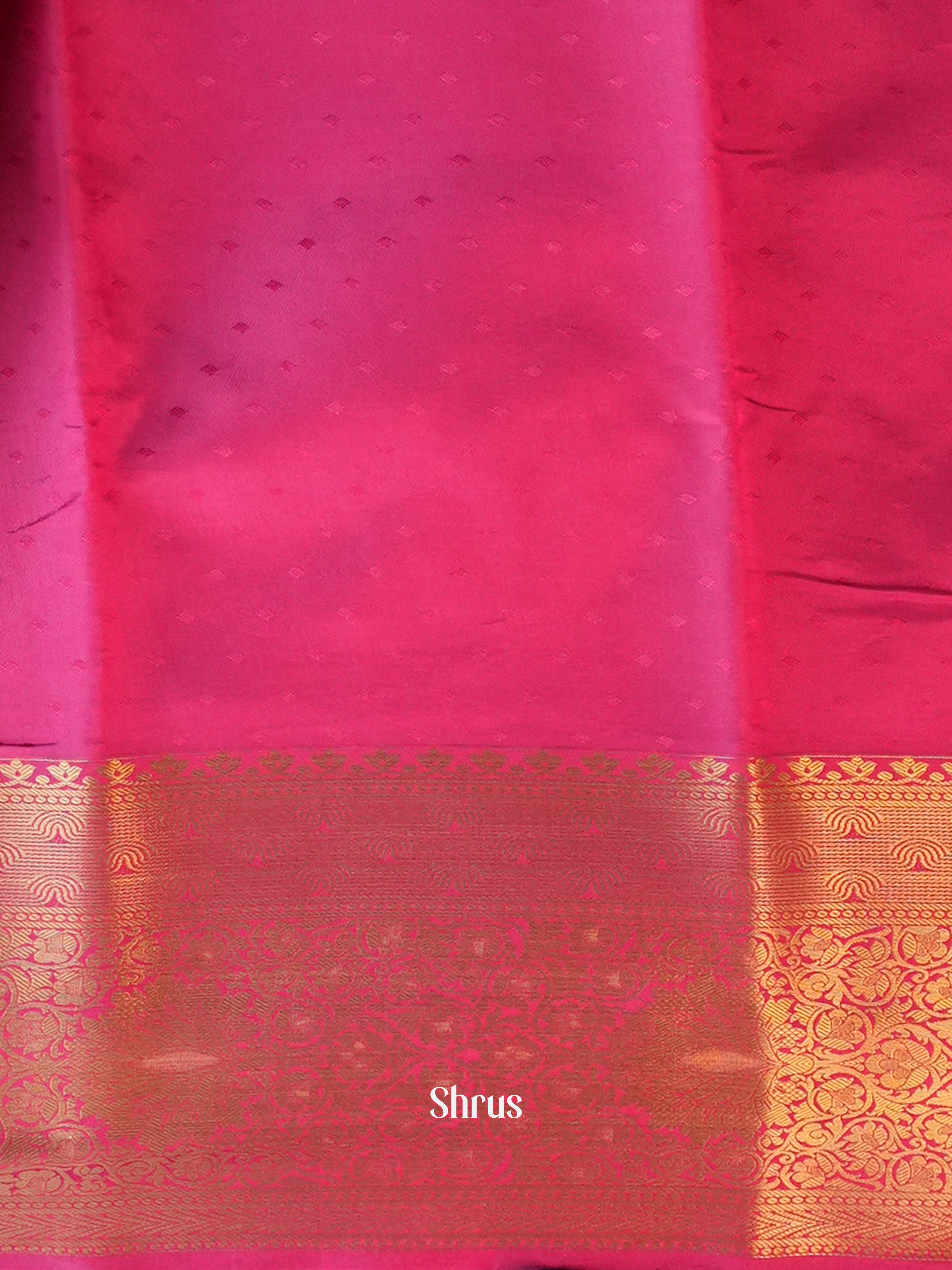 CIS19222 - Printed Silk Saree - Shop on Shrus.com
