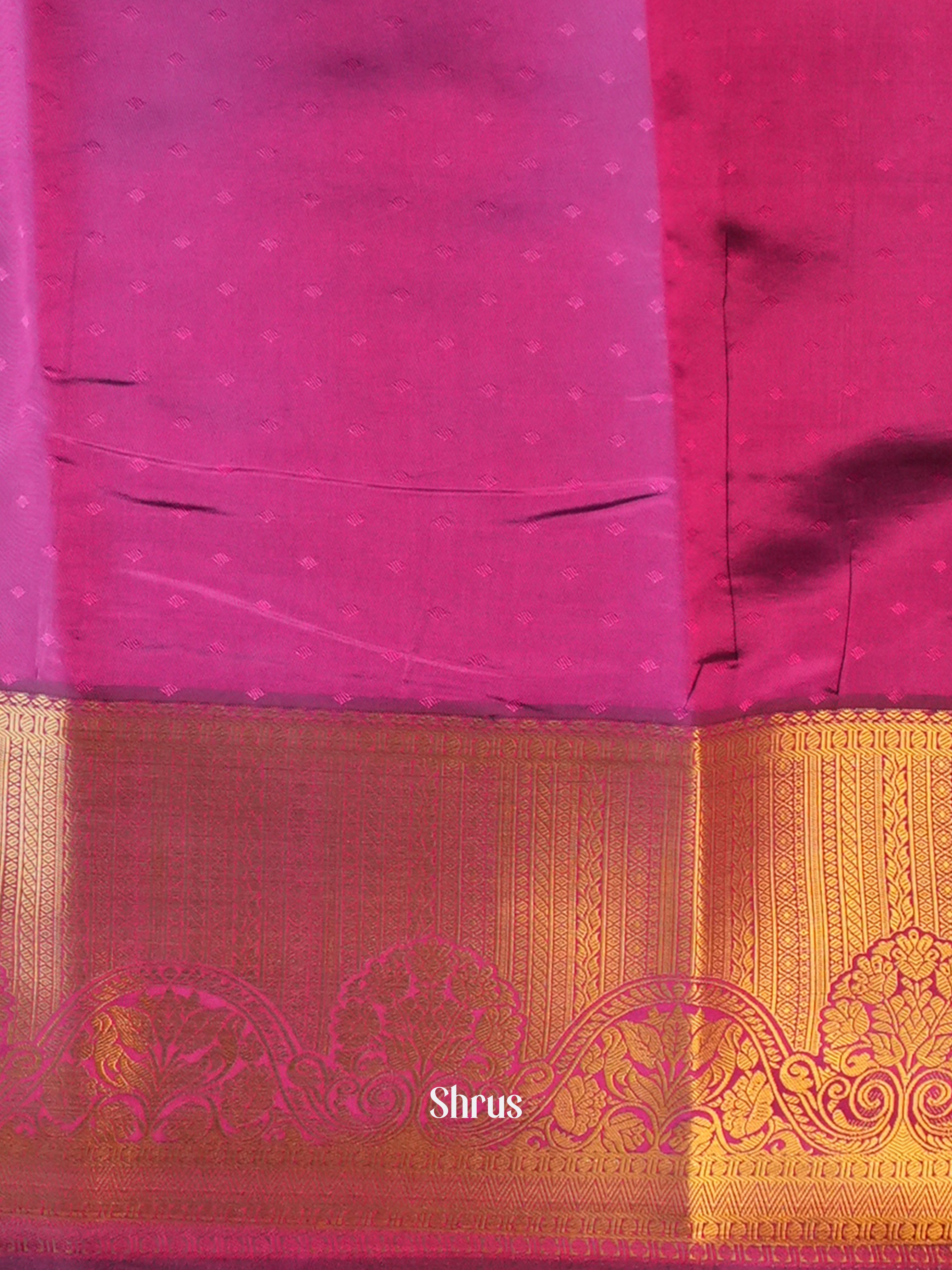 CIS19228 - Printed Silk Saree - Shop on Shrus.com