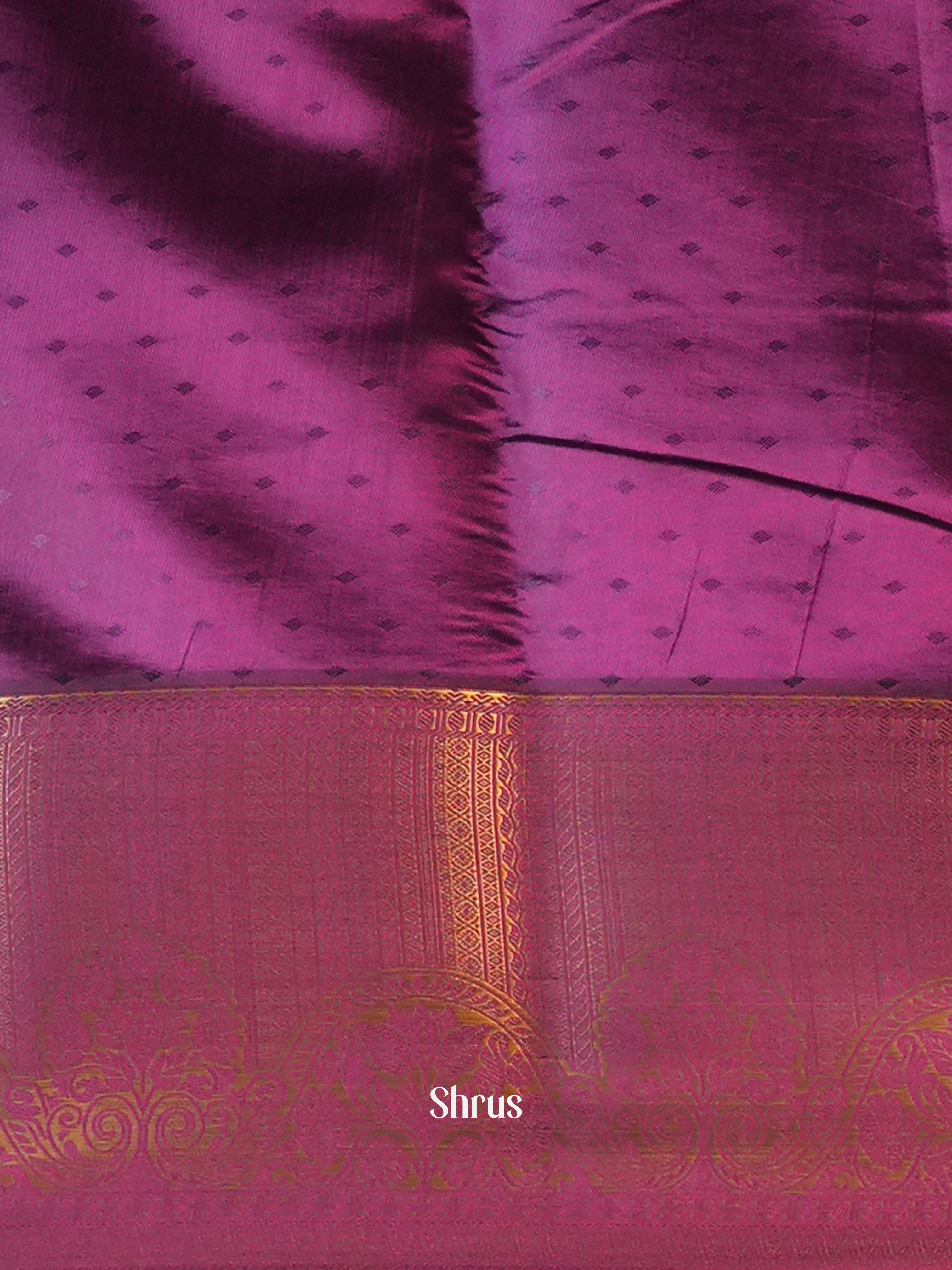 CIS19229 - Printed Silk Saree - Shop on Shrus.com
