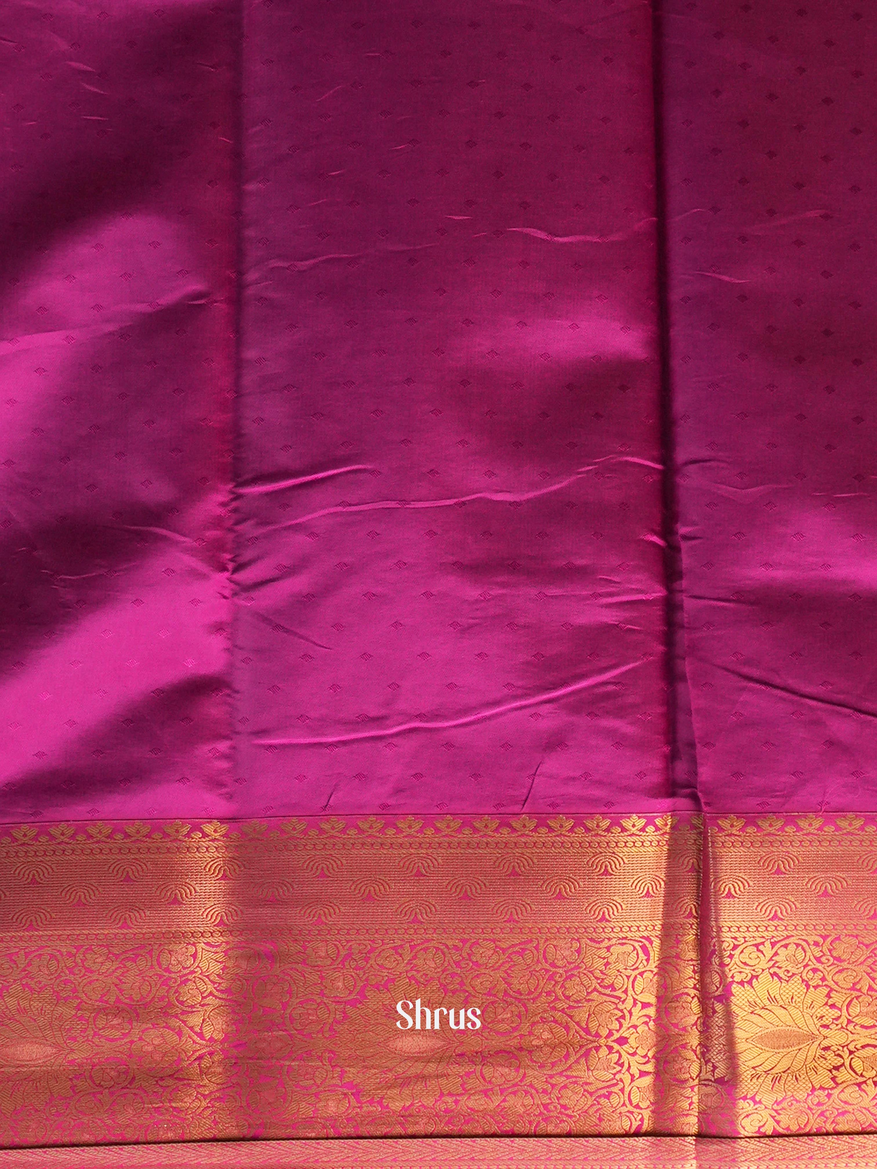 CIS19233 - Printed Silk Saree - Shop on Shrus.com