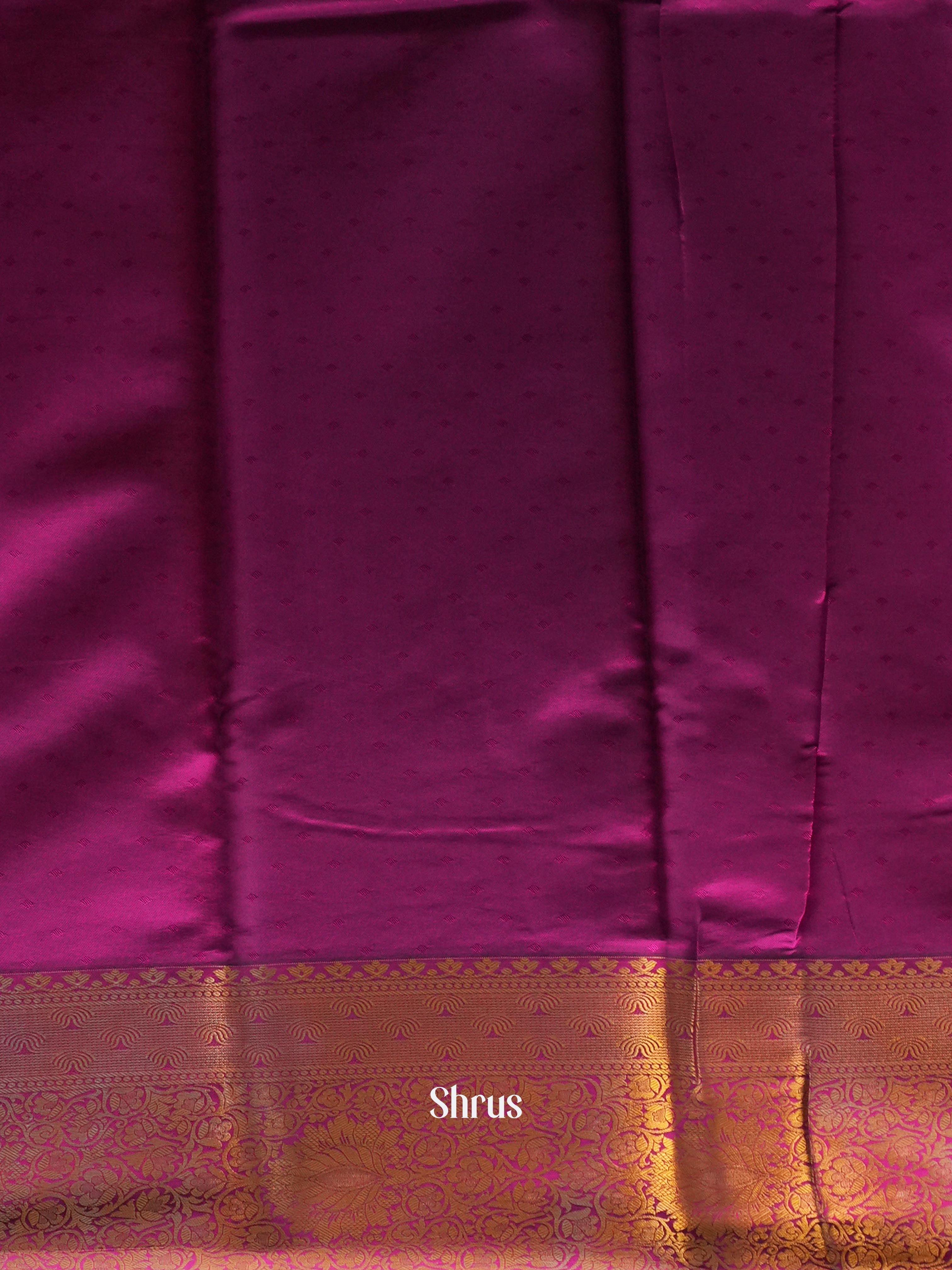 CIS19241 - Printed Silk Saree - Shop on Shrus.com