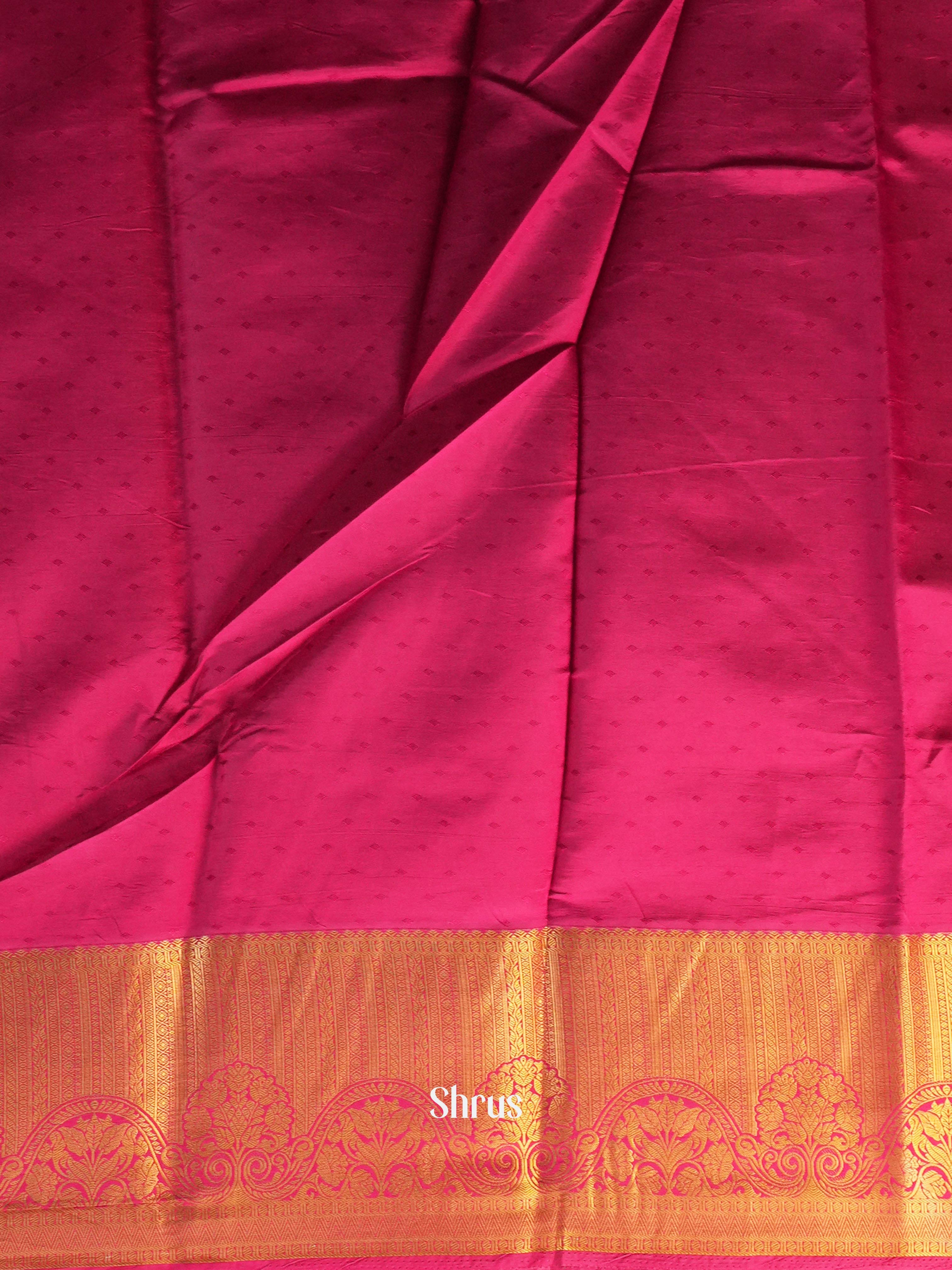 CIS19247 - Printed Silk Saree - Shop on Shrus.com