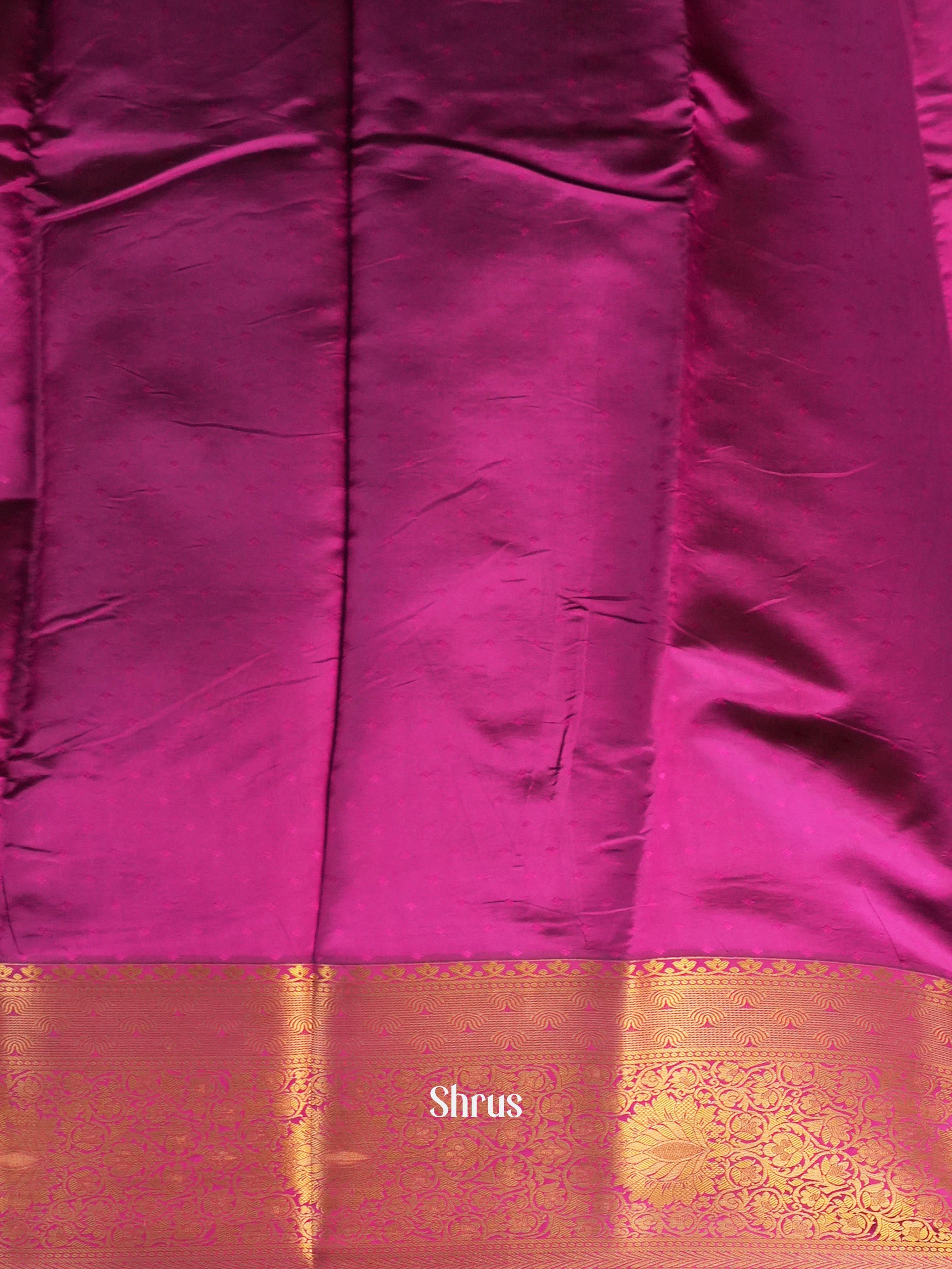 CIS19250 - Printed Silk Saree - Shop on Shrus.com