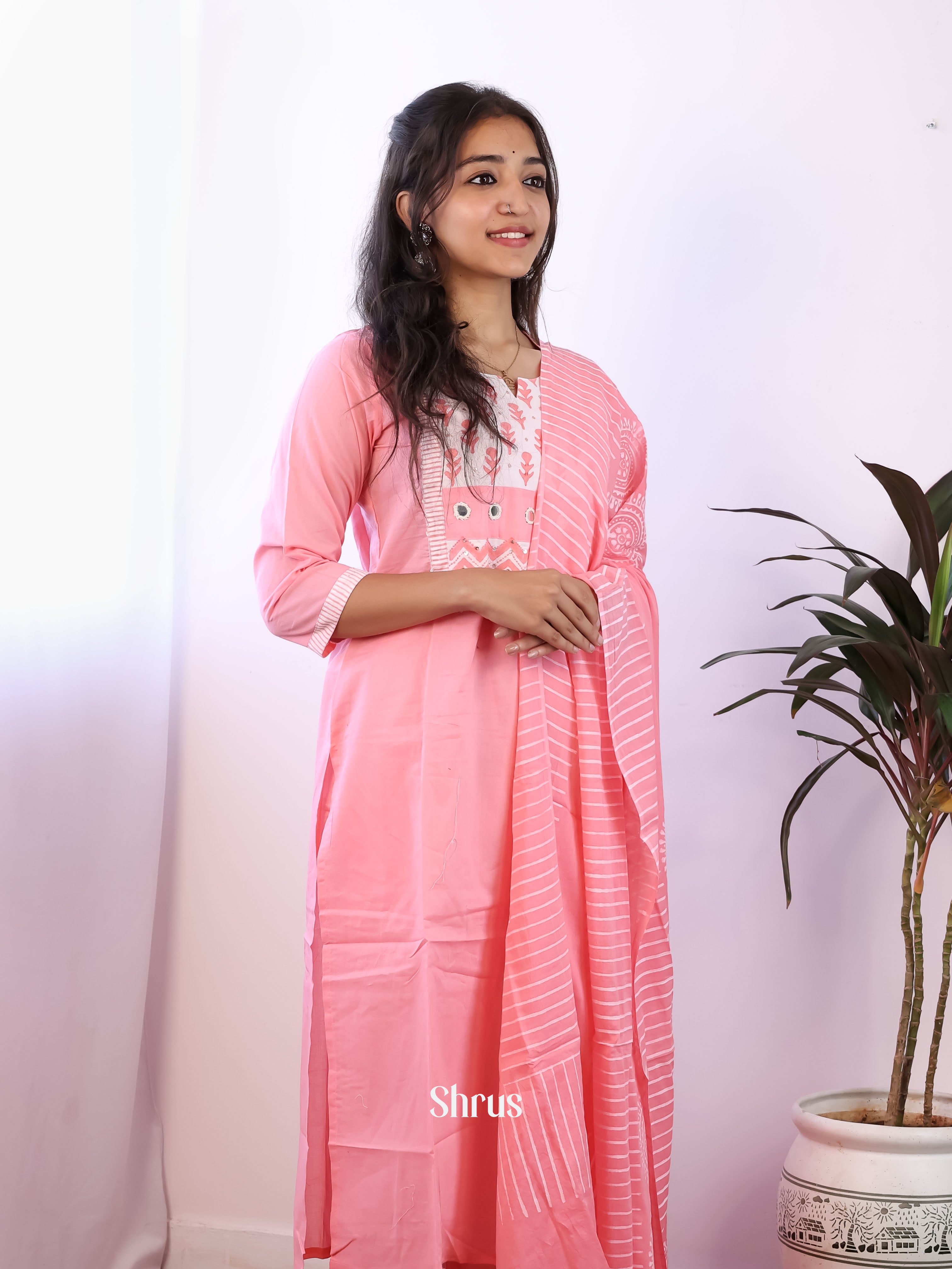 Pink - Readymade Suits - Shop on Shrus.com