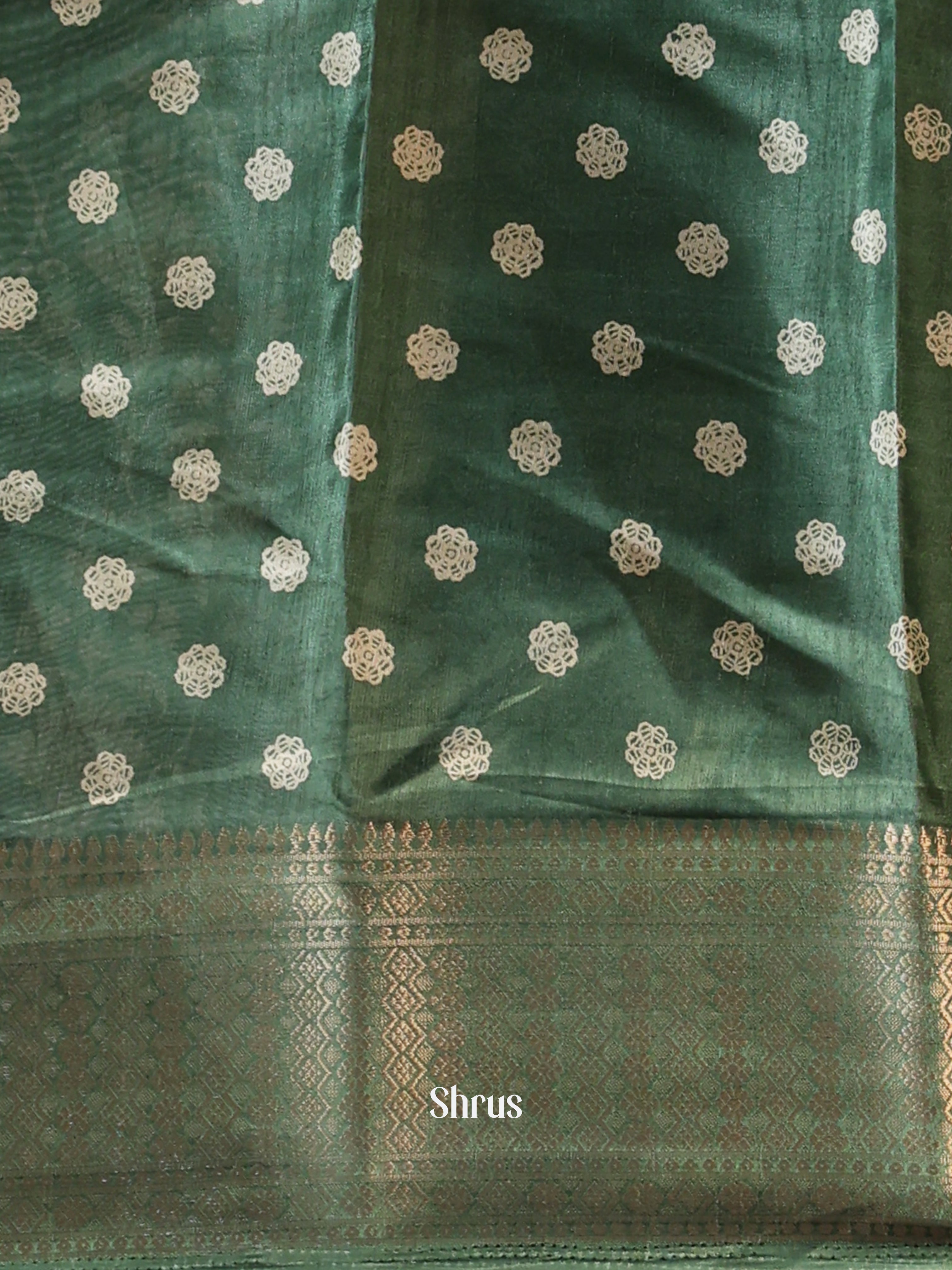 CIS20314 - Semi Crepe Saree - Shop on Shrus.com