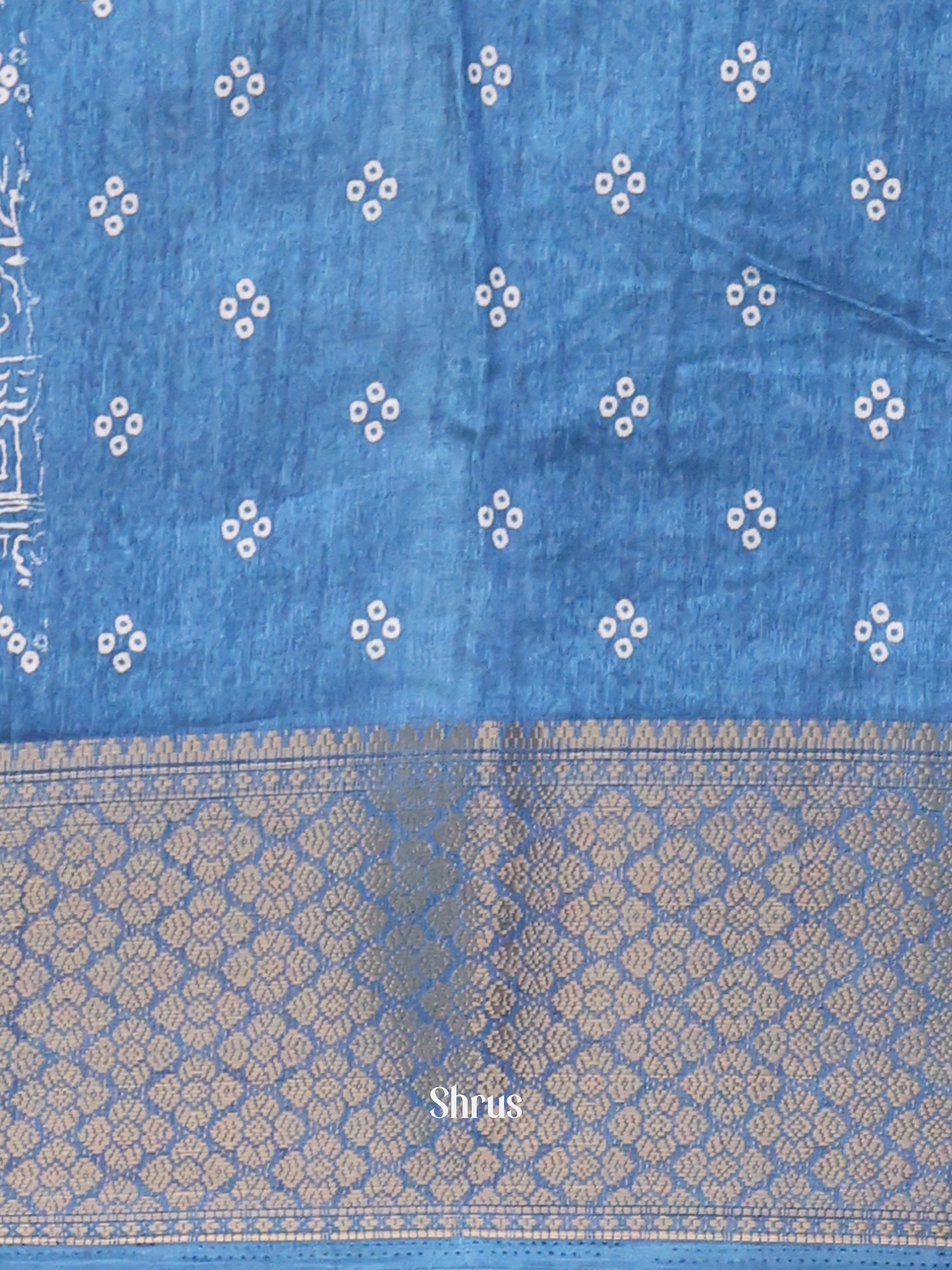 CIS20324 - Semi Crepe Saree - Shop on Shrus.com