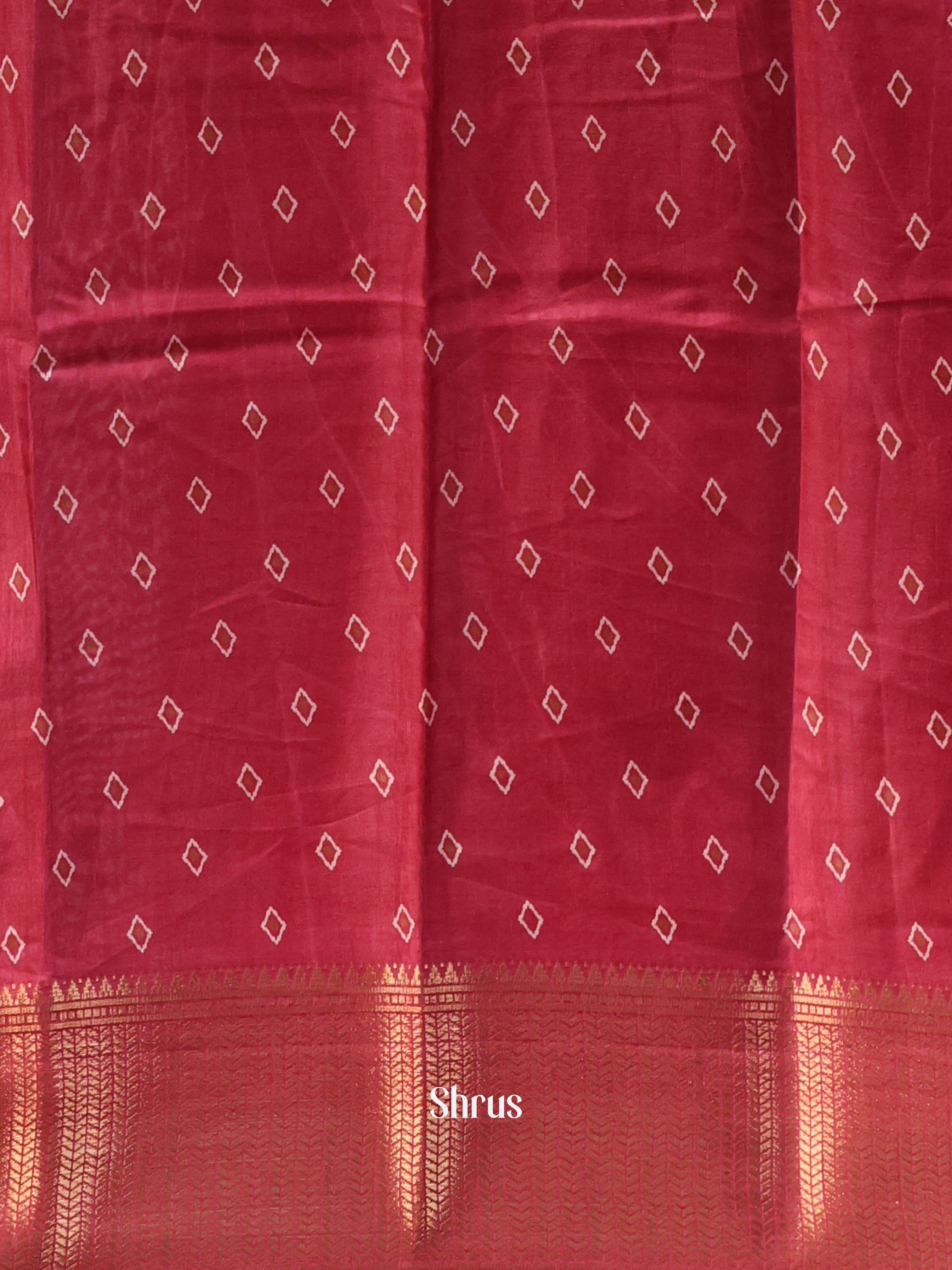 CIS20353 - Semi Crepe Saree - Shop on Shrus.com