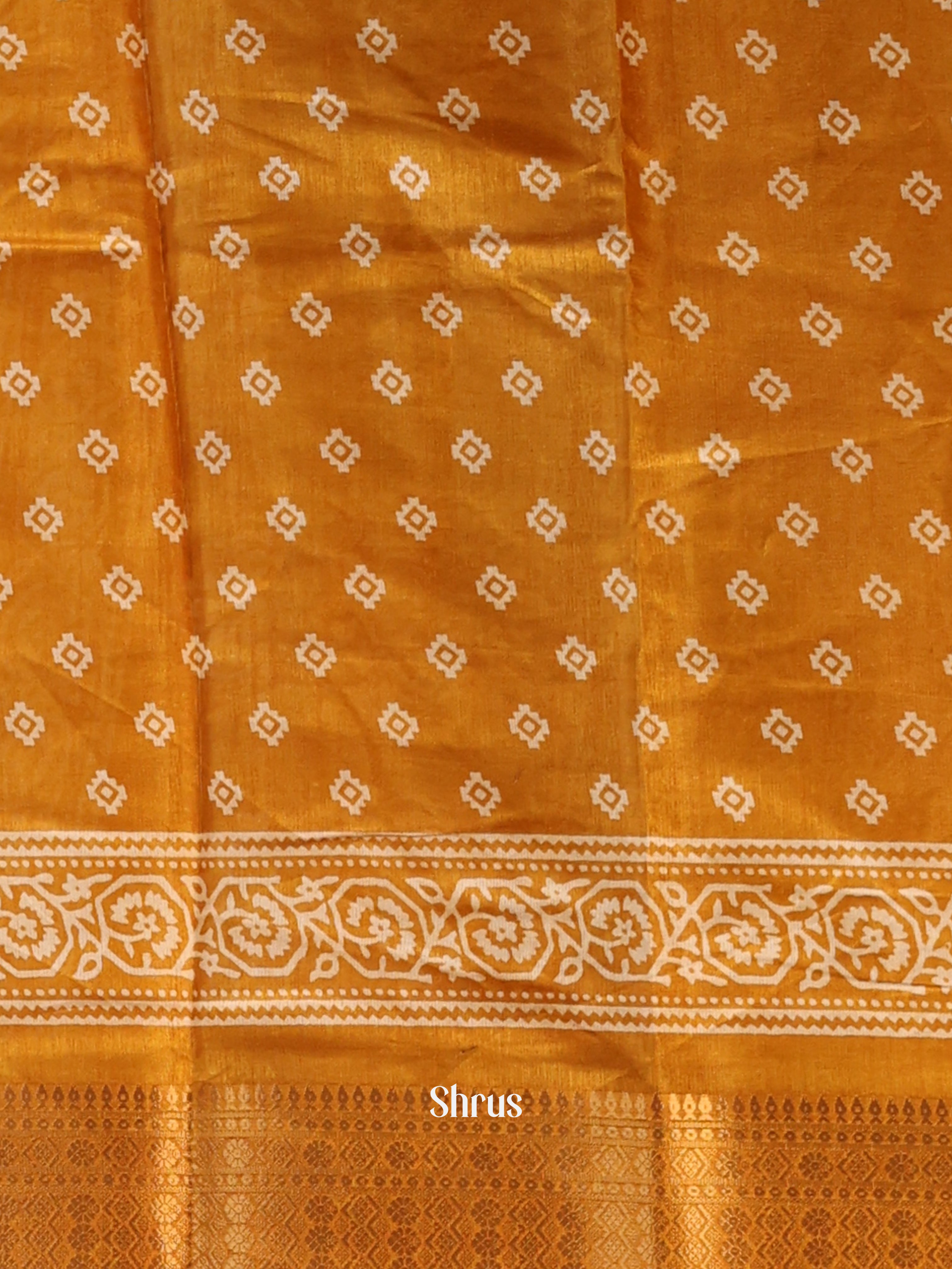 CIS20356 - Semi Crepe Saree - Shop on Shrus.com