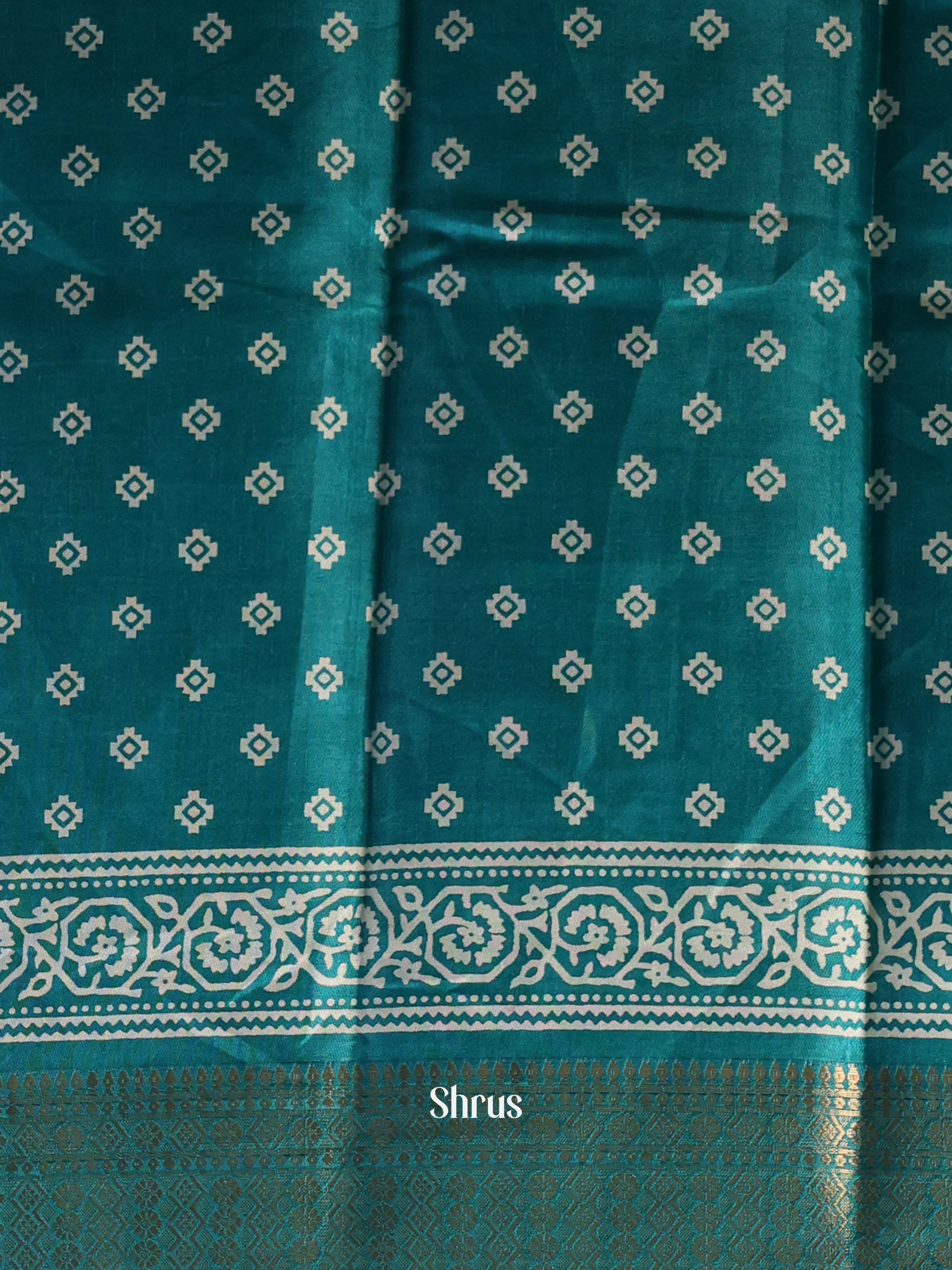 CIS20357 - Semi Crepe Saree - Shop on Shrus.com