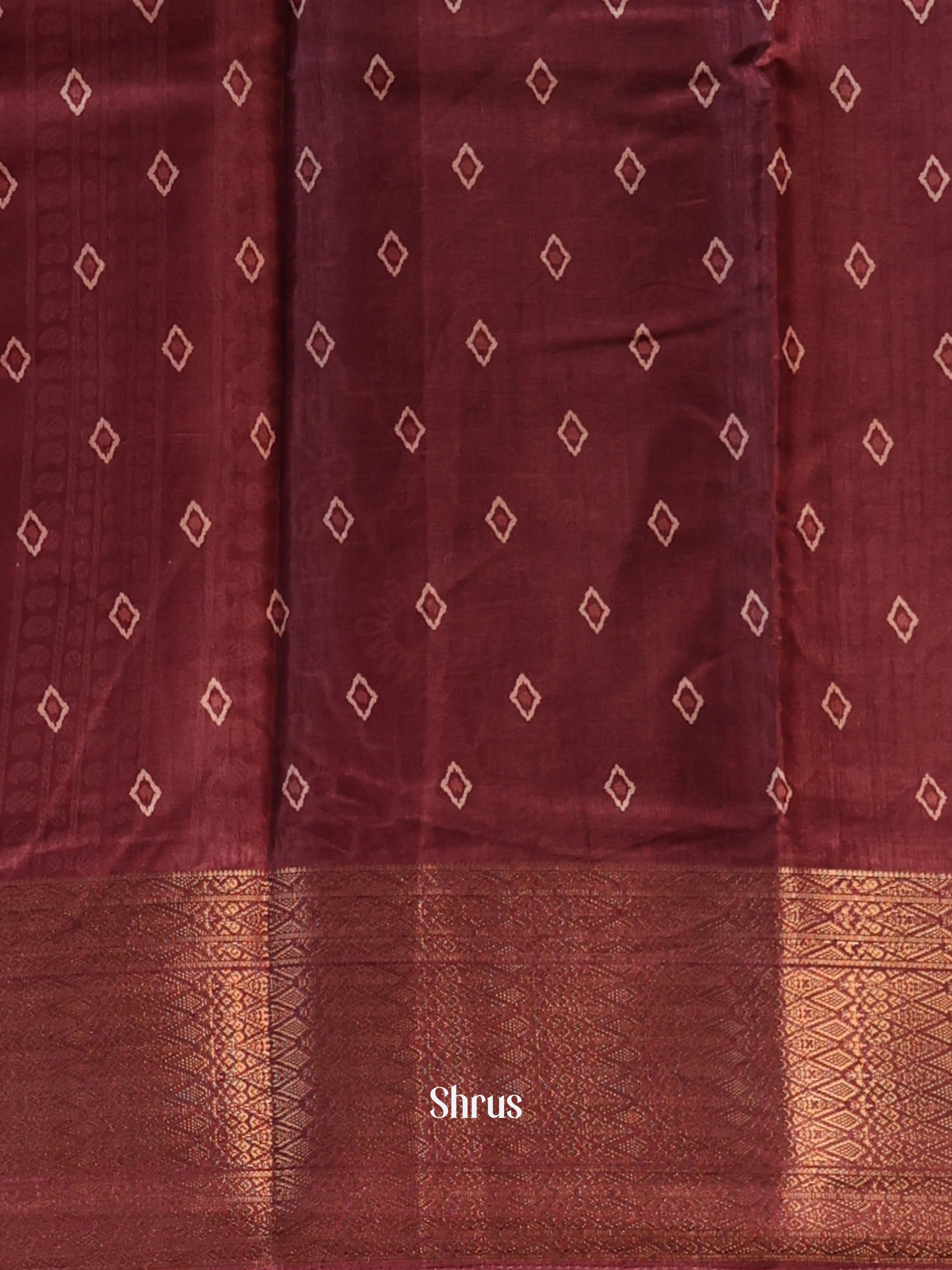 CIS20387 - Semi Crepe Saree - Shop on Shrus.com