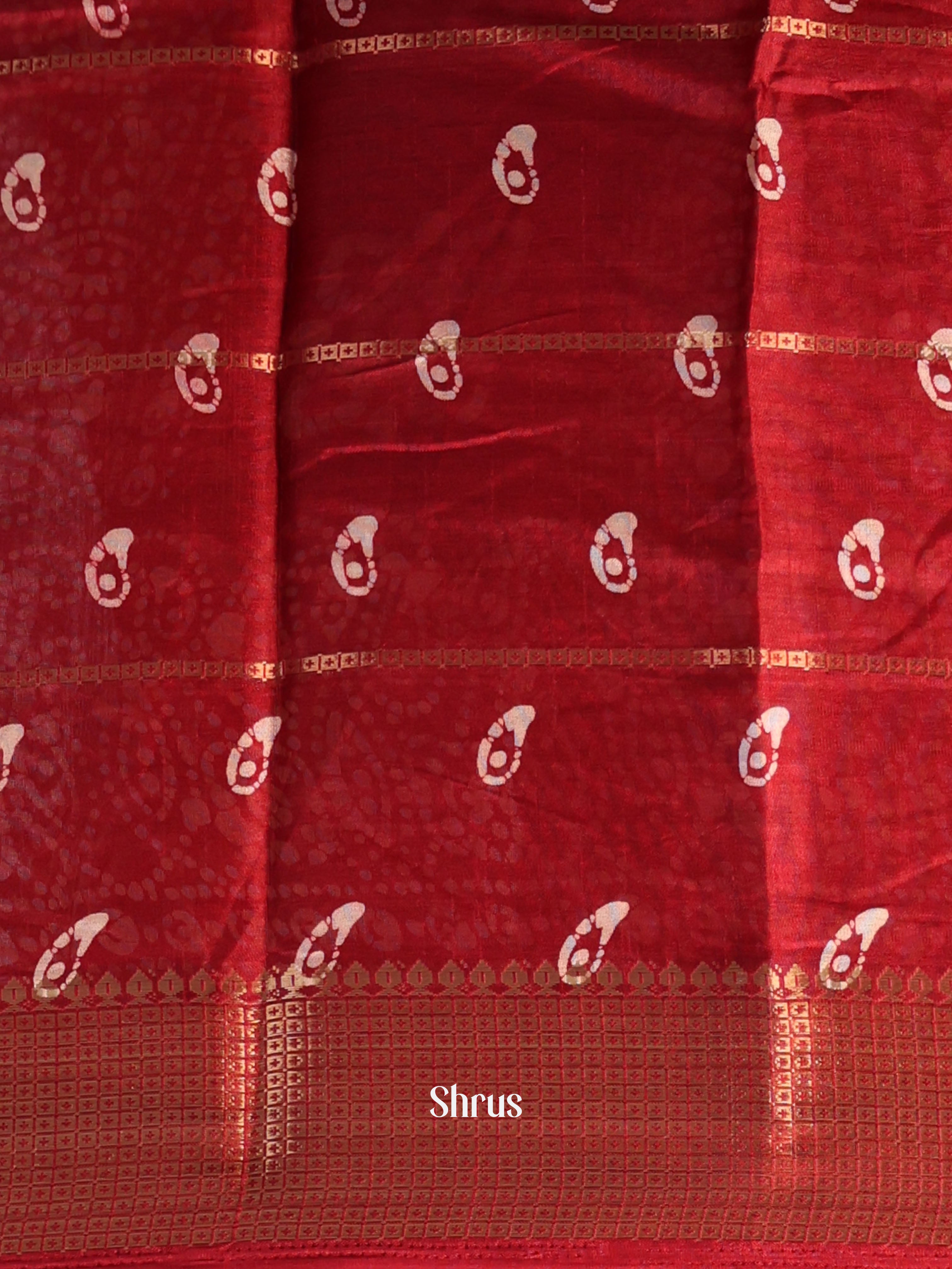 CIS20397 - Semi Crepe Saree - Shop on Shrus.com