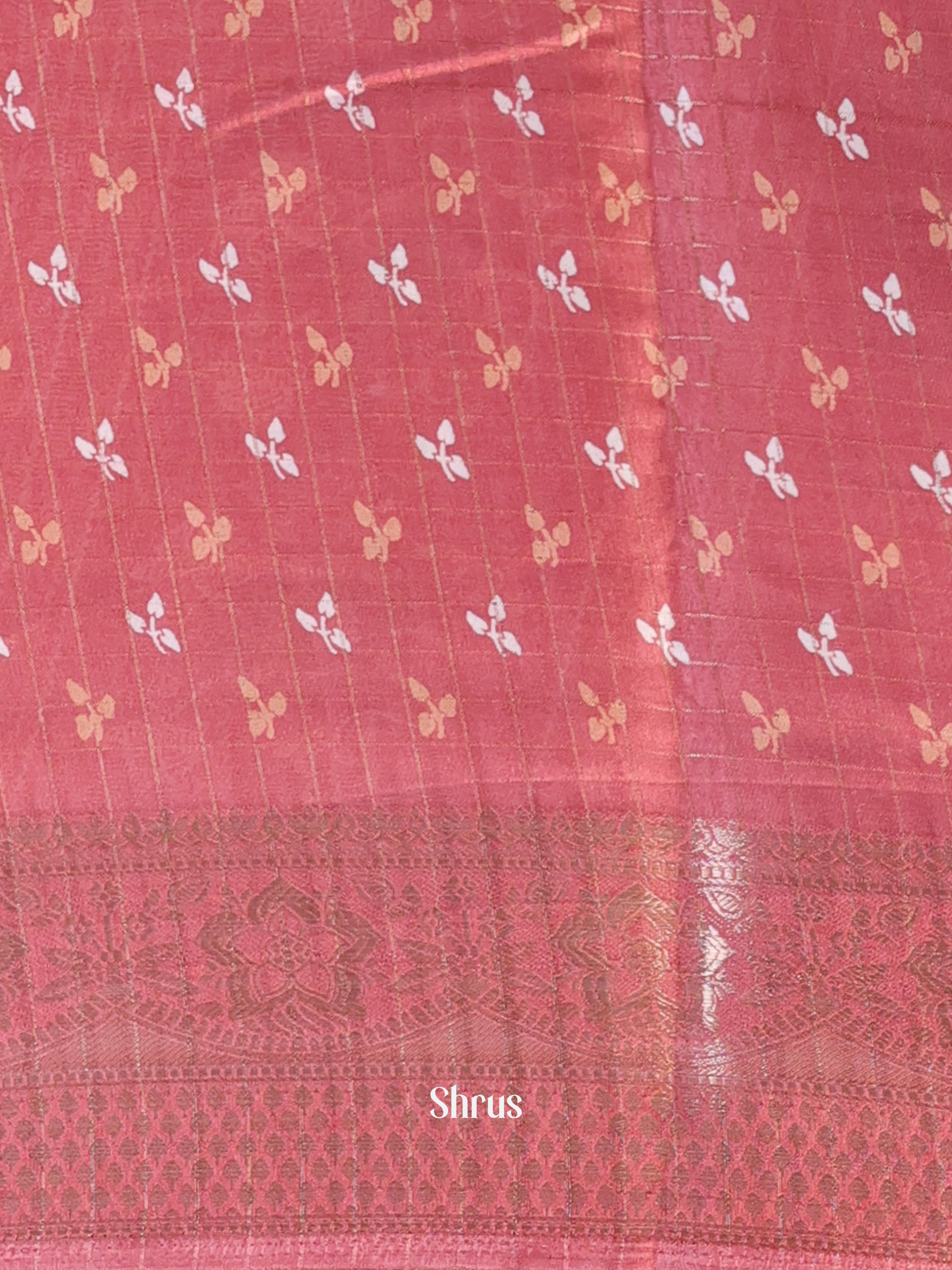 CIS20415 - Semi Crepe Saree - Shop on Shrus.com