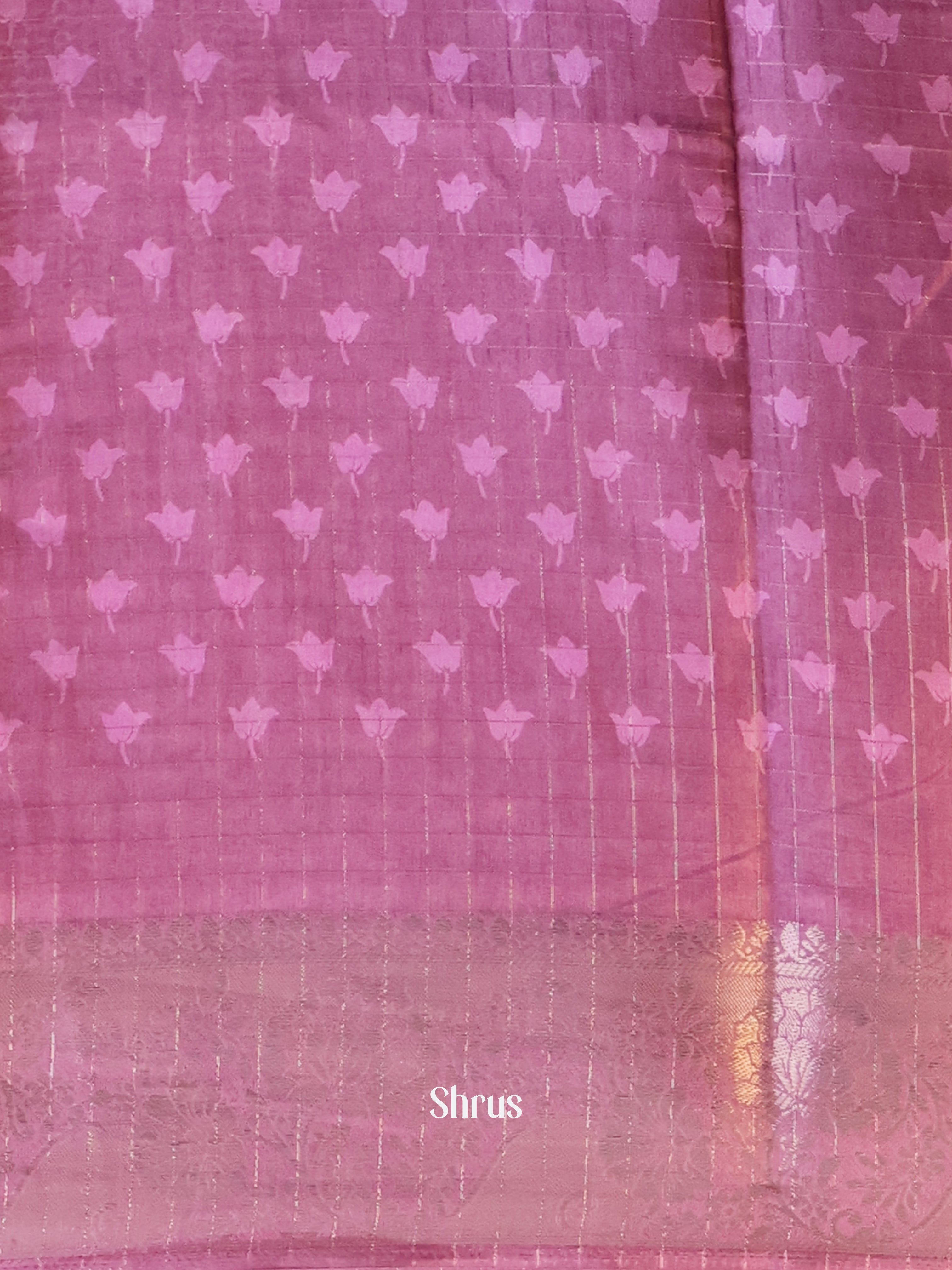 CIS20423 - Semi Crepe Saree - Shop on Shrus.com