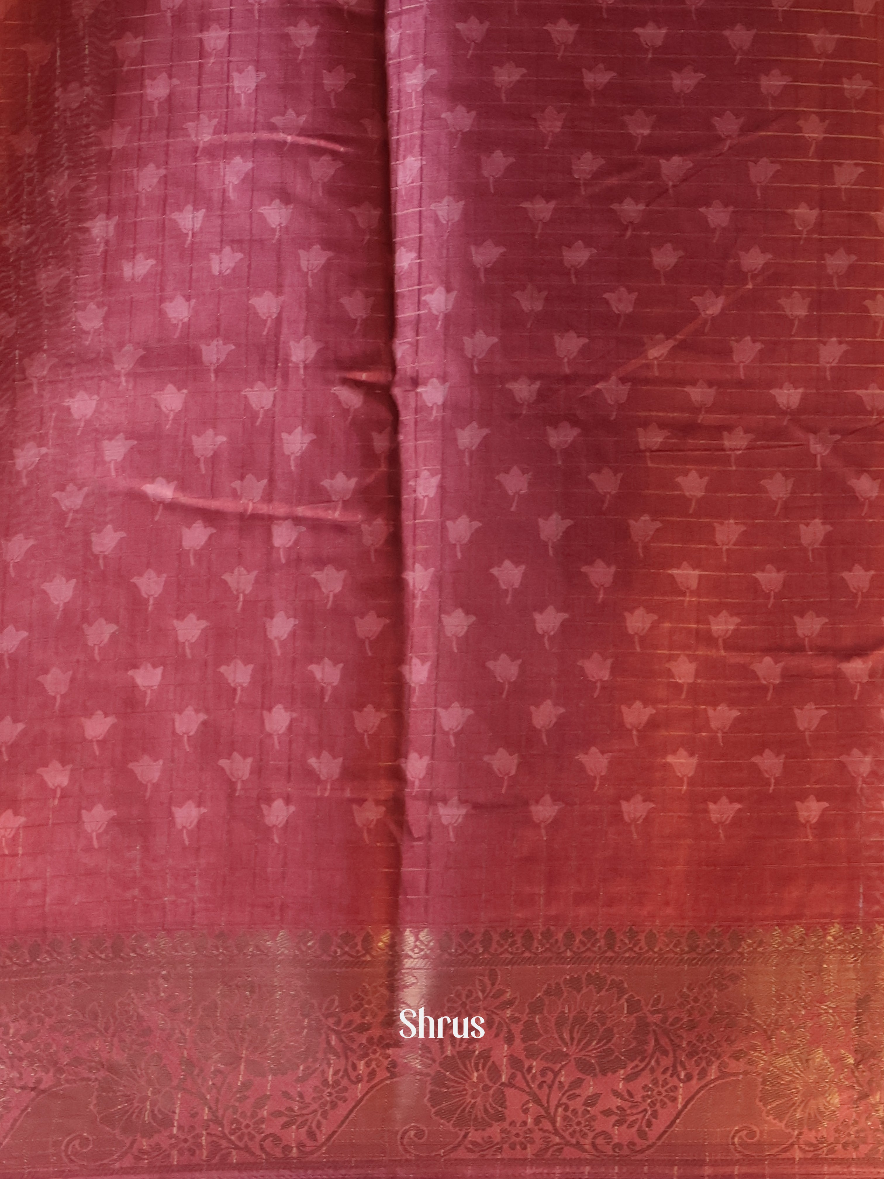 CIS20424 - Semi Crepe Saree - Shop on Shrus.com