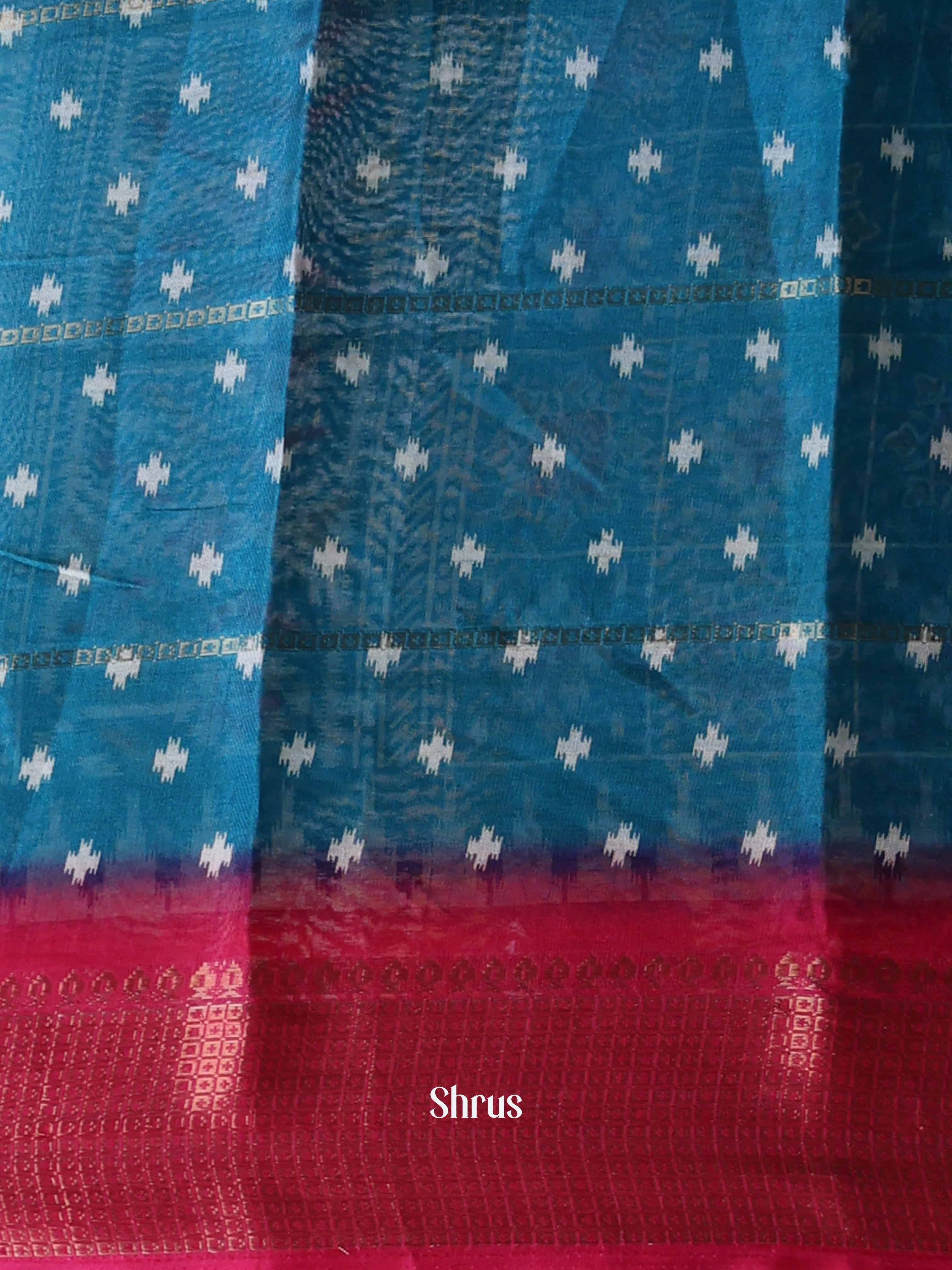 CIS21218 - Semi Crepe Saree - Shop on Shrus.com