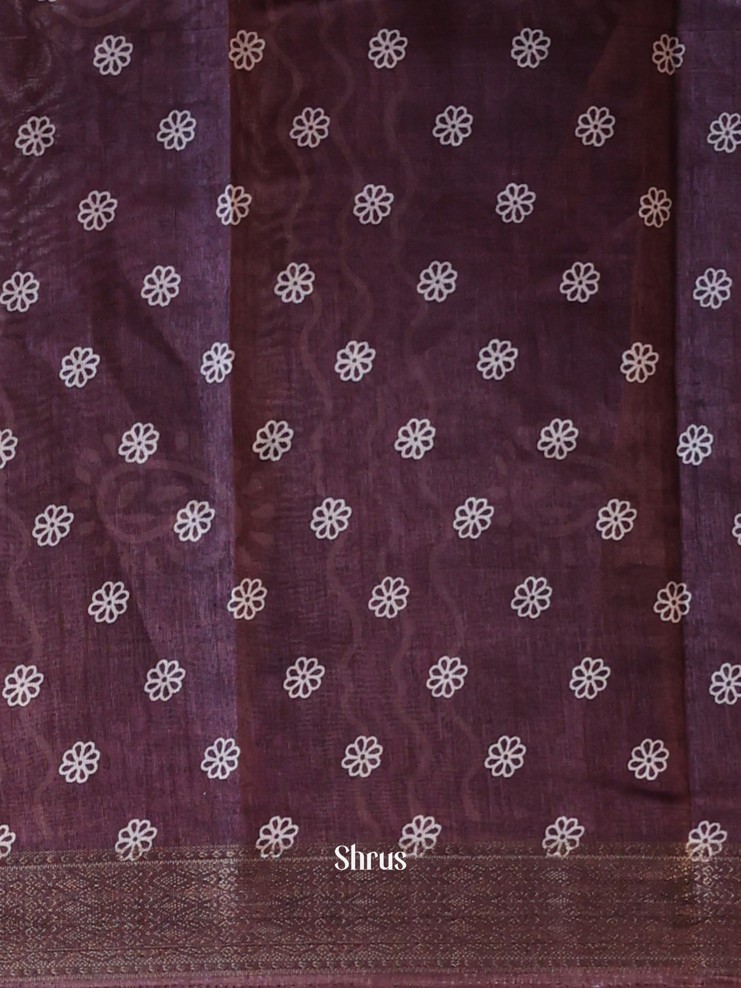 CIS21369 - Semi Crepe Saree - Shop on Shrus.com