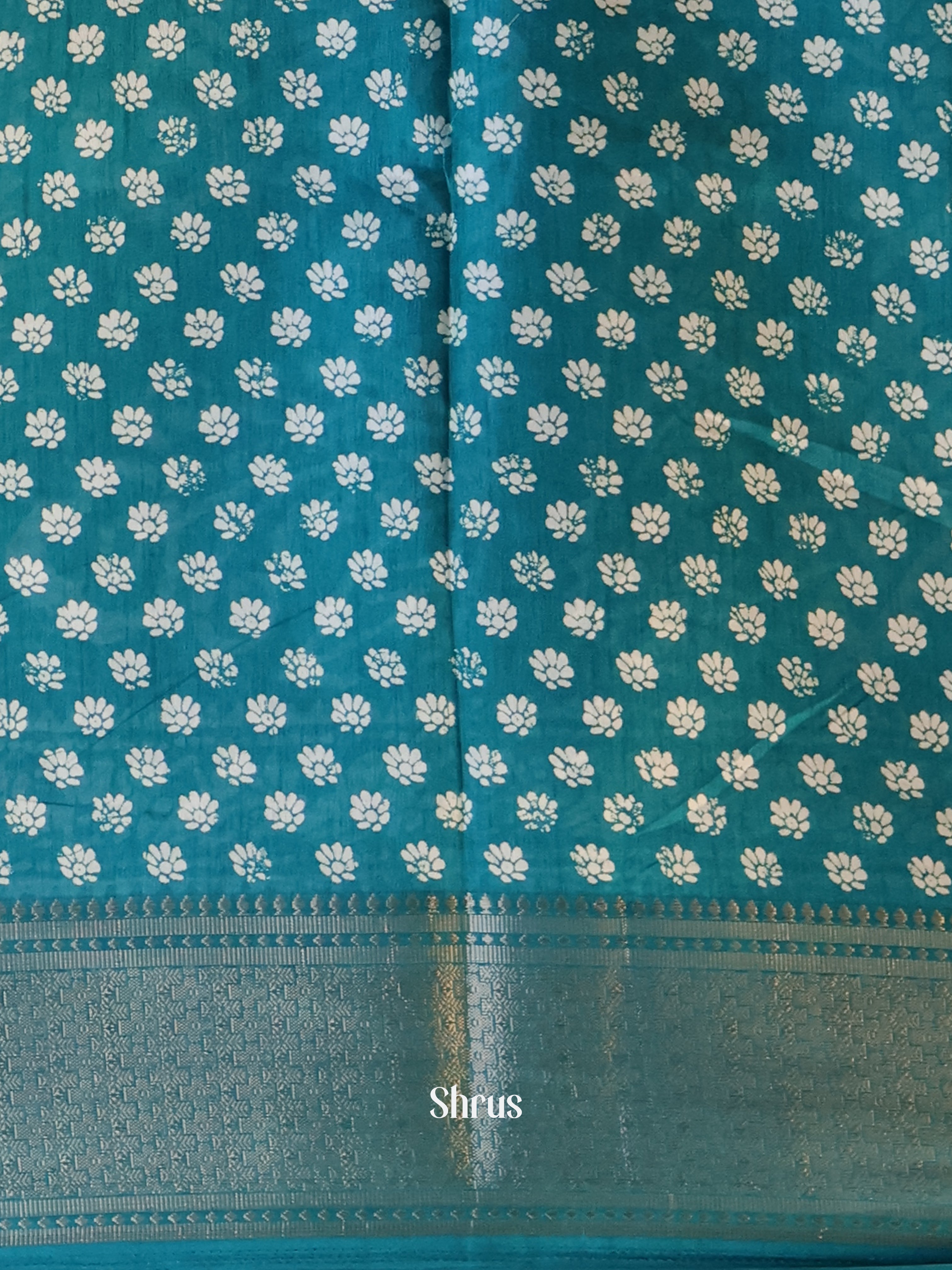 CIS21459 - Semi Crepe Saree - Shop on Shrus.com