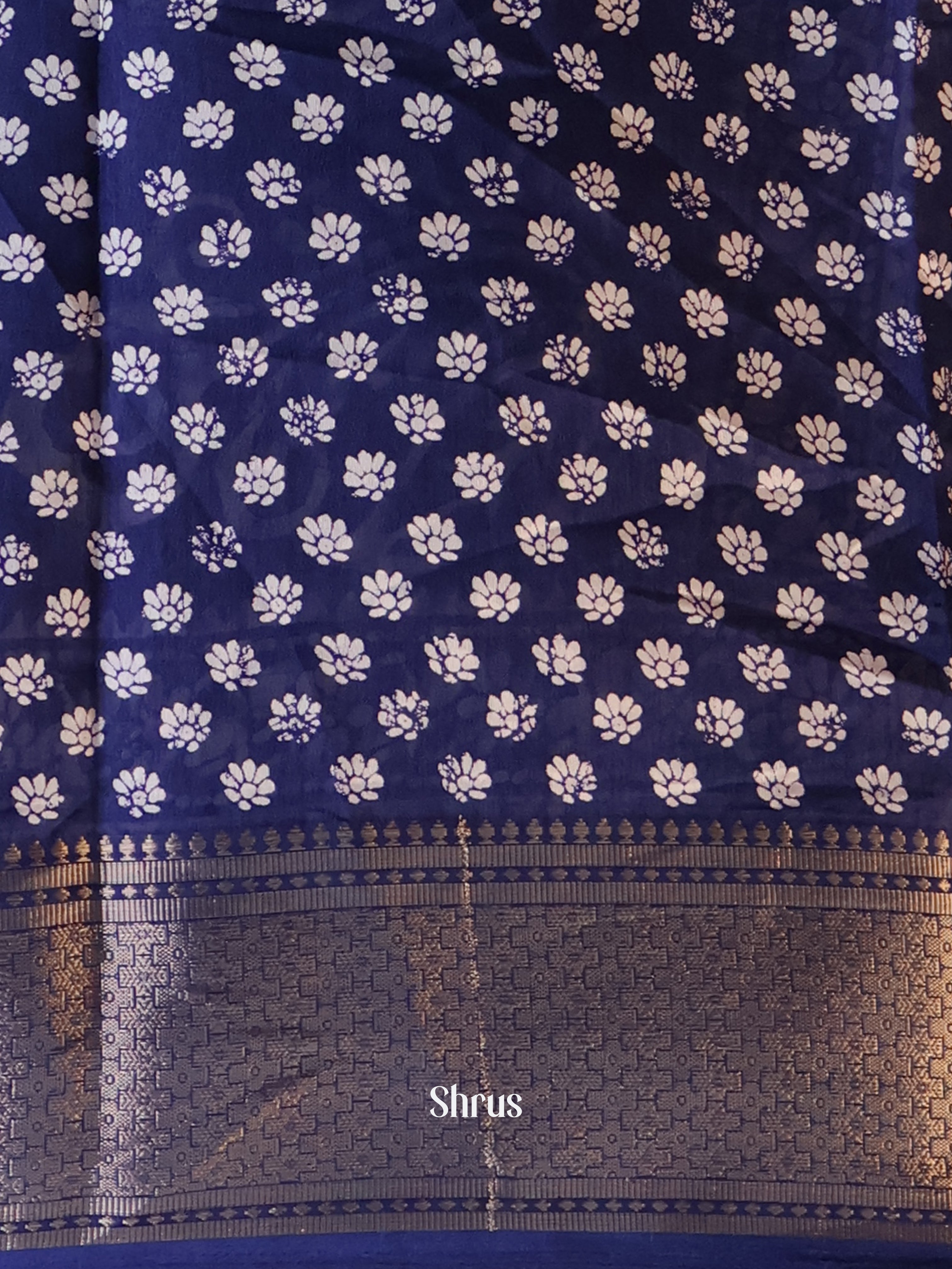 CIS21461 - Semi Crepe Saree - Shop on Shrus.com