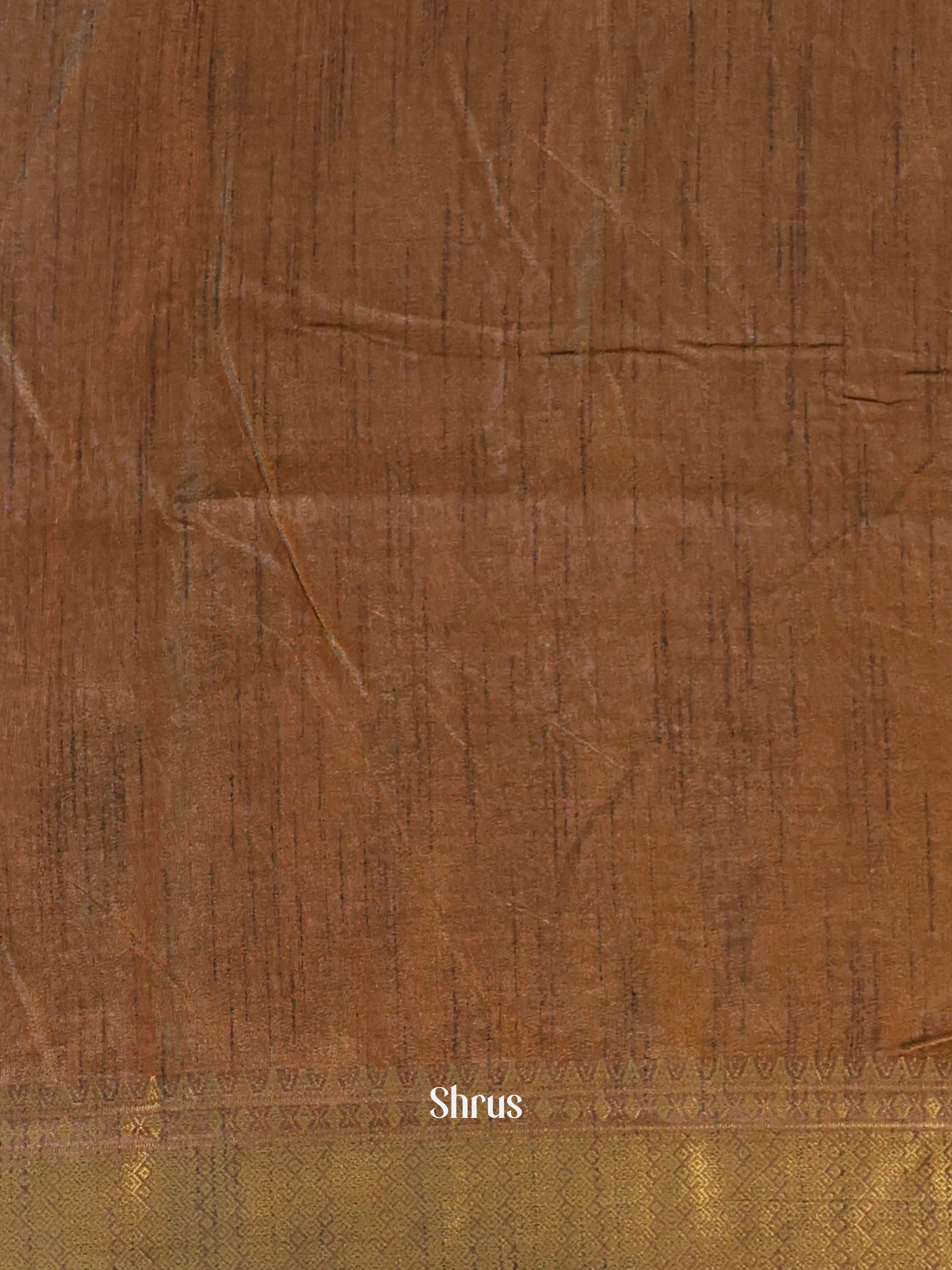 Mustard & Green - Semi Patola Saree - Shop on Shrus.com