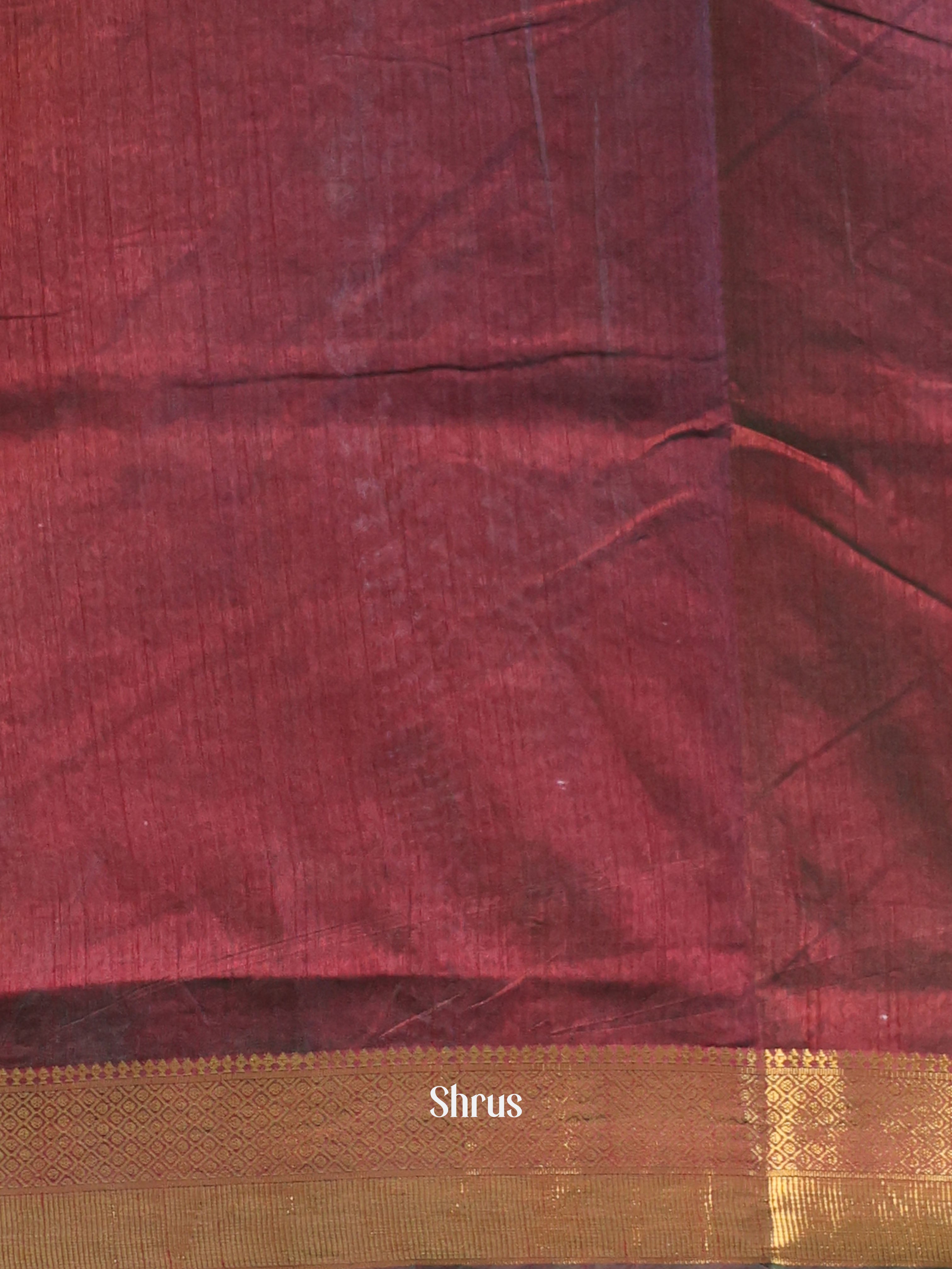 Green & Brown - Semi Patola Saree - Shop on Shrus.com
