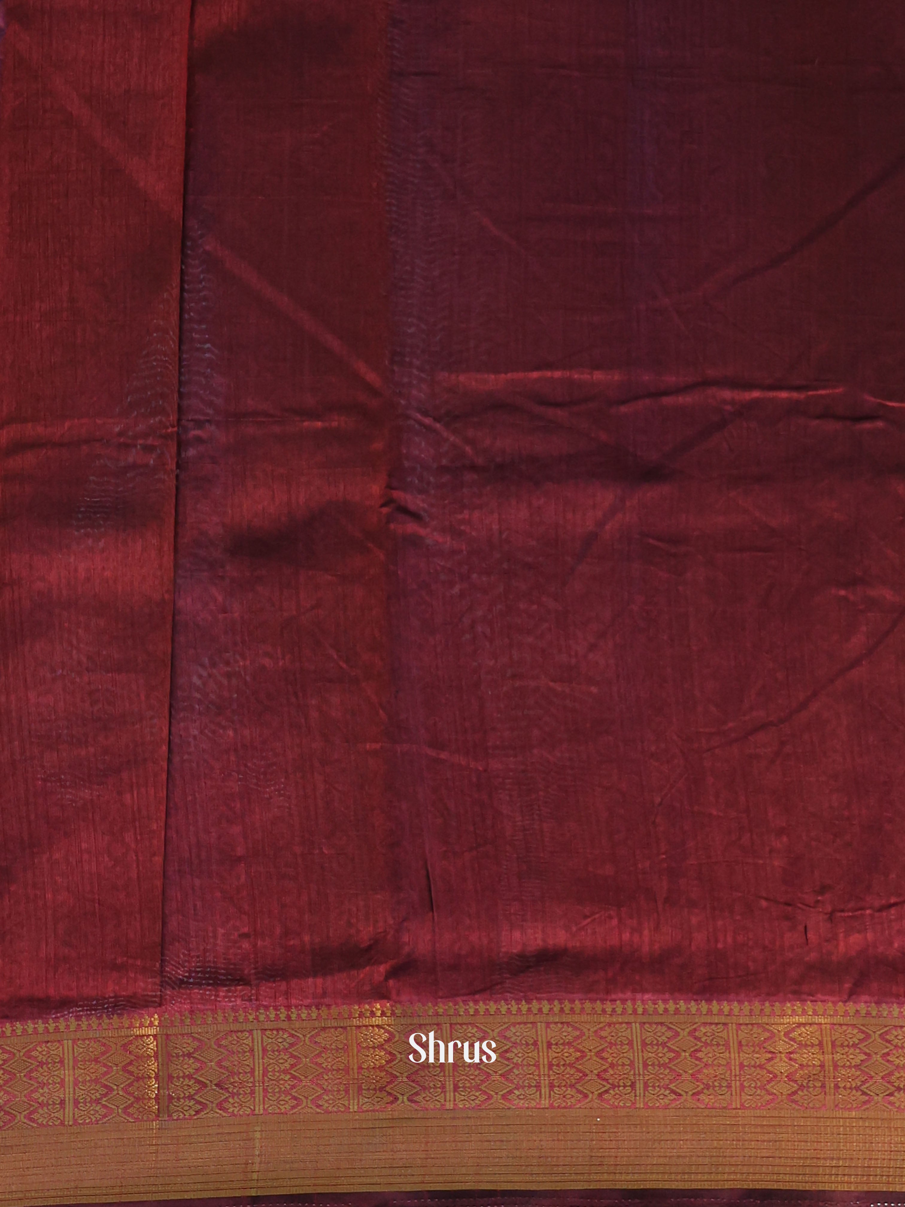 Black & Brown - Semi Patola Saree - Shop on Shrus.com