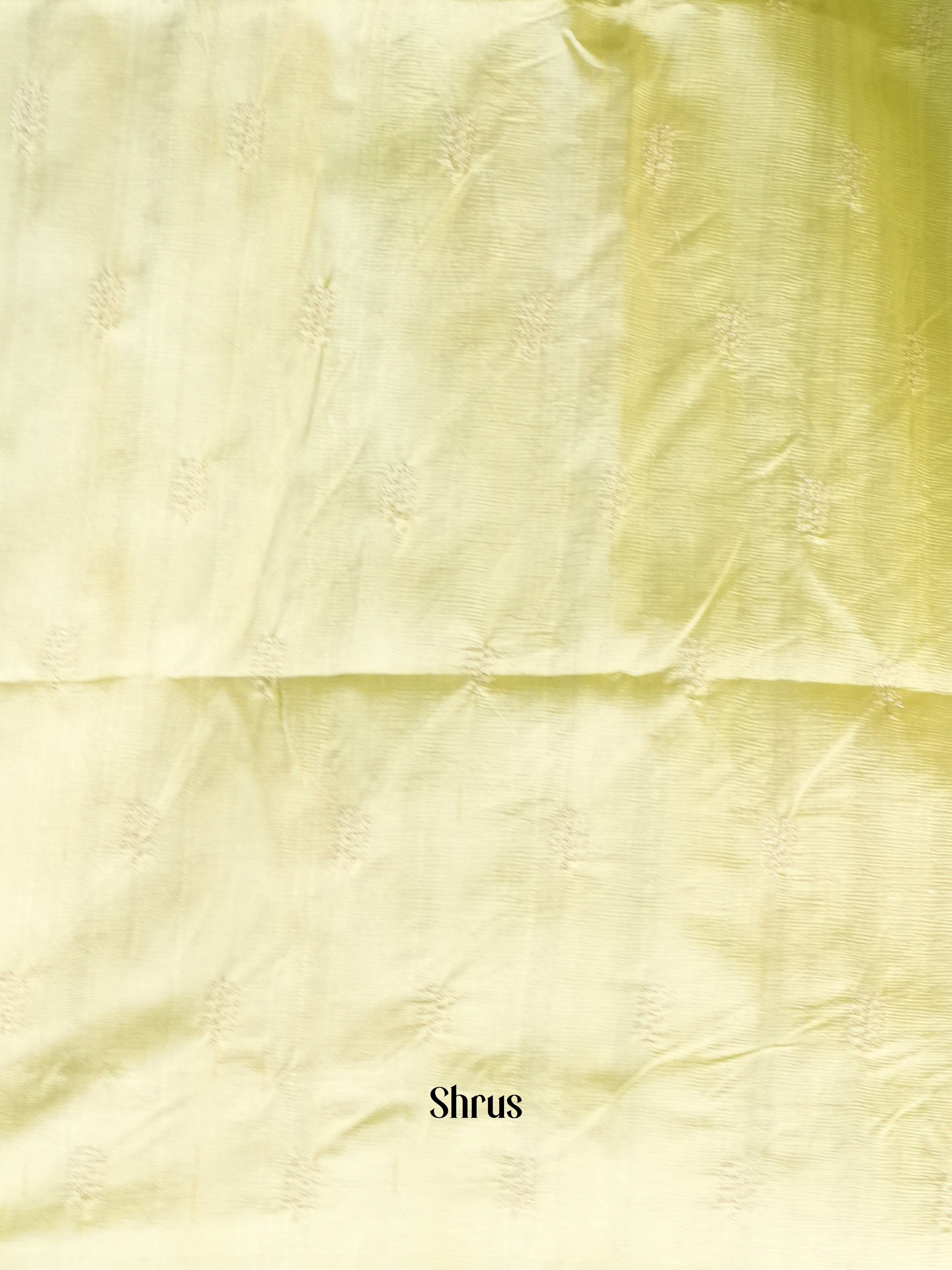 Pastel Green - Semi Rawsilk Saree - Shop on Shrus.com