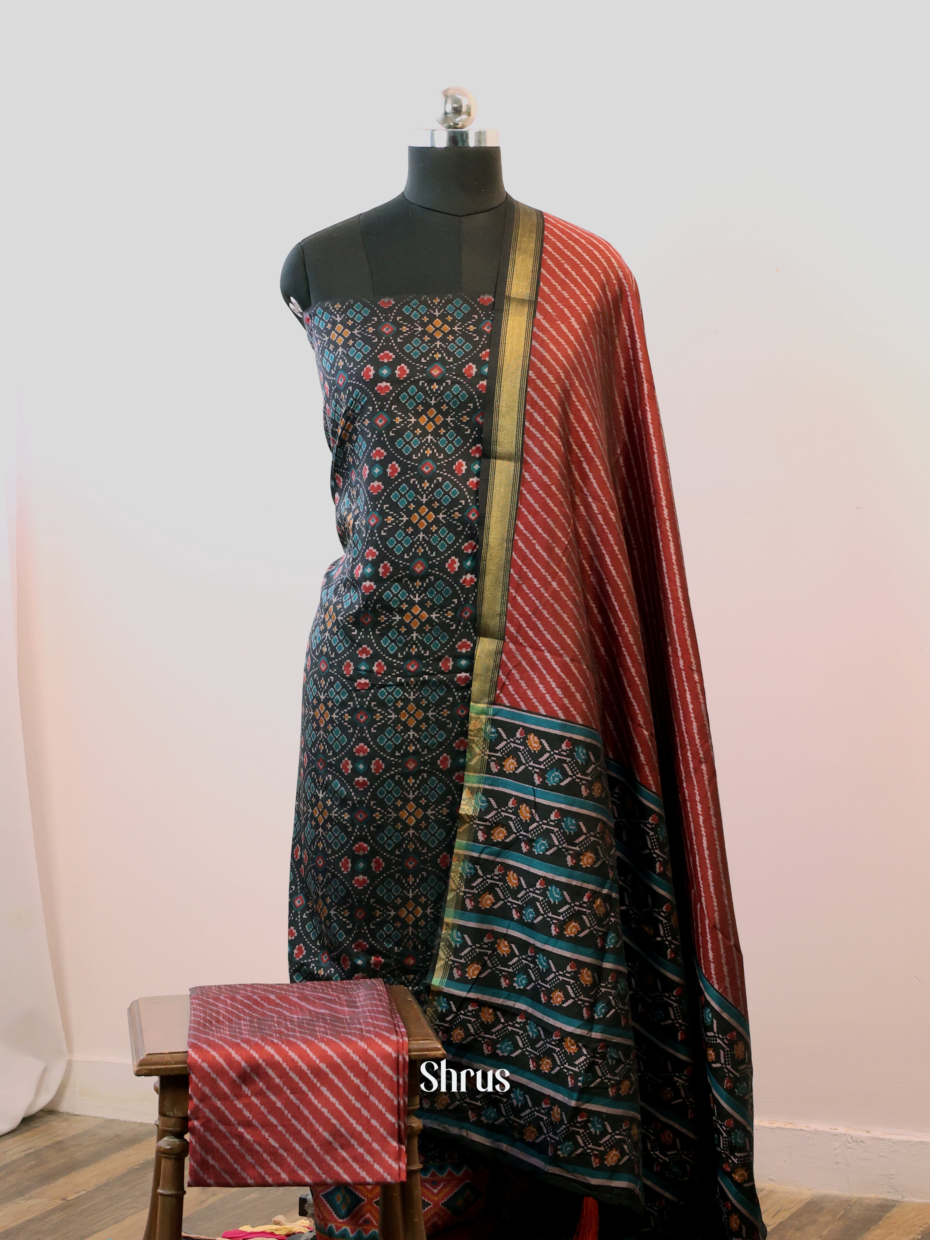 CIS23349 - semi patola salwar - Shop on Shrus.com