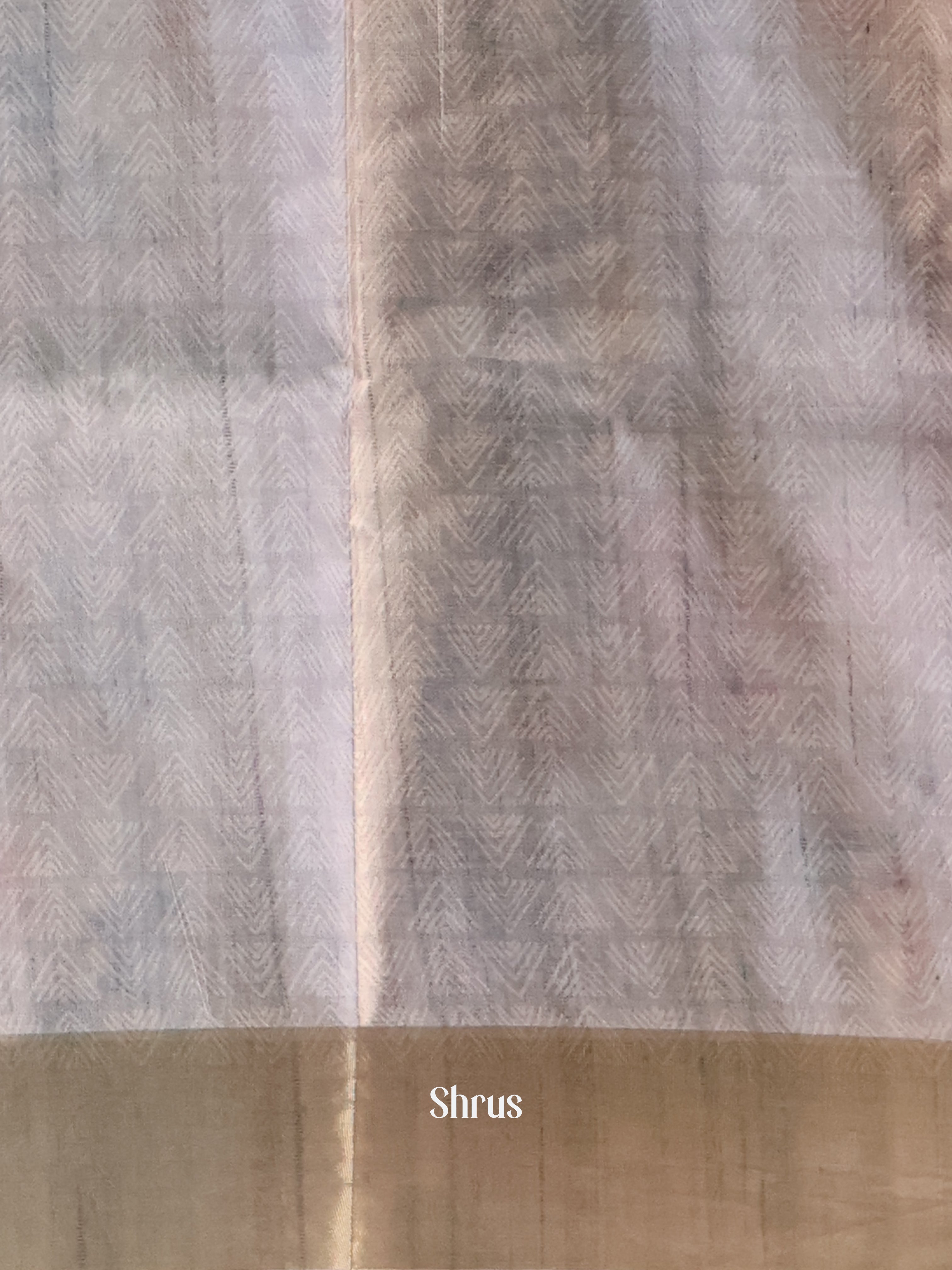 Grey- Champa semitussar Saree - Shop on Shrus.com