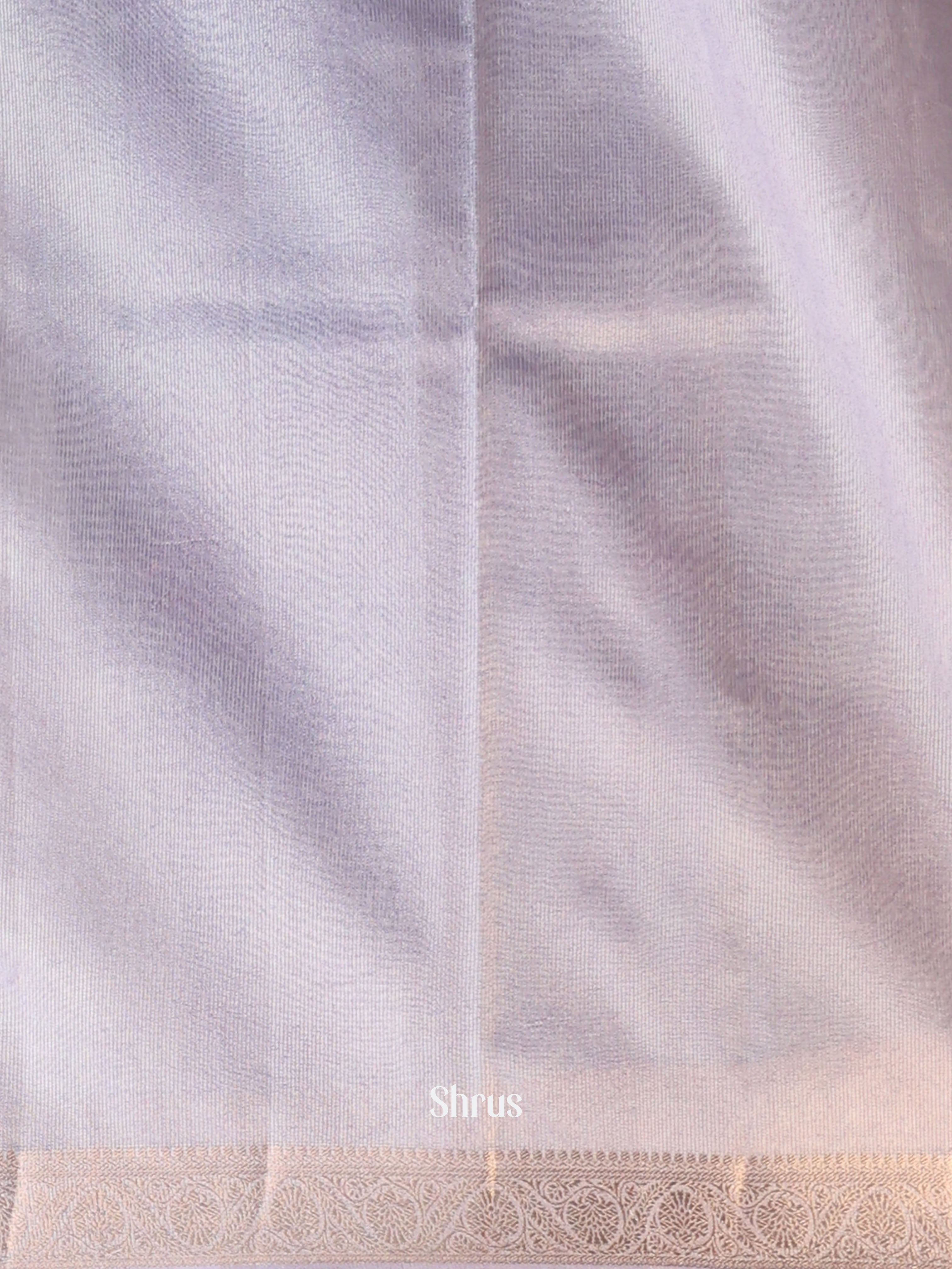 Purple - Semi Tissue saree - Shop on Shrus.com