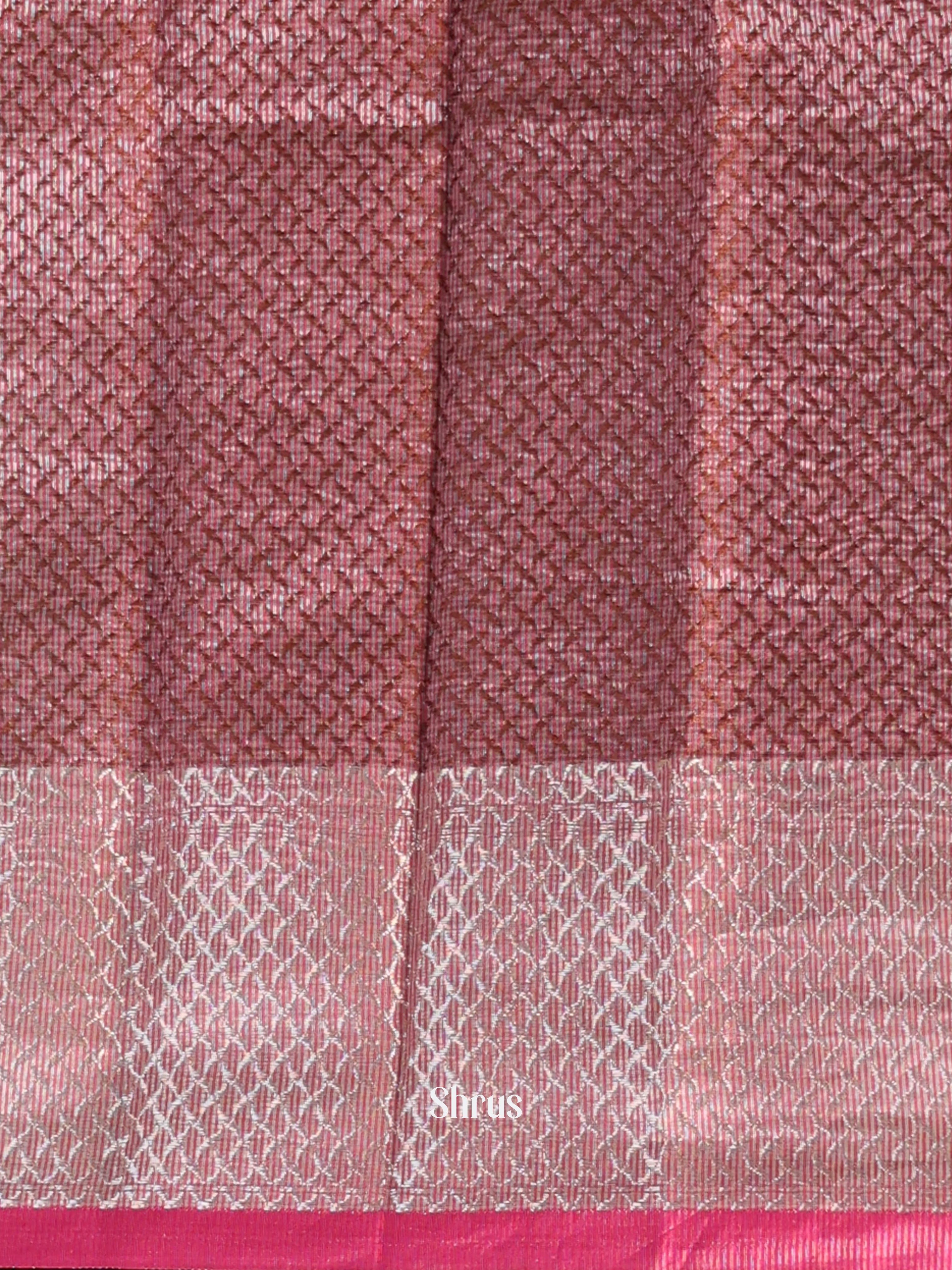 CIS24198 - Tissue Banarasi Saree - Shop on Shrus.com