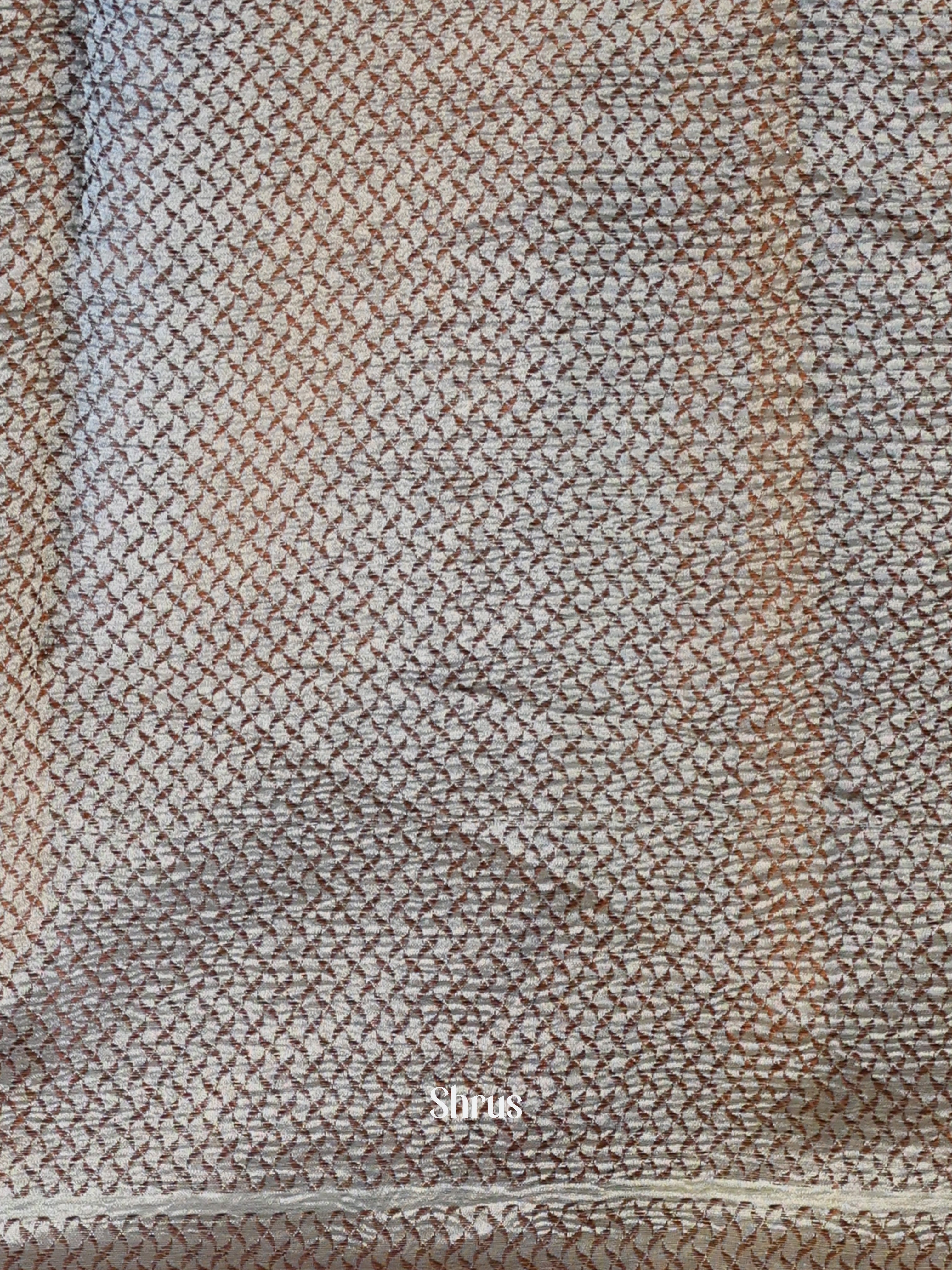 Green - Bamboo silk Saree - Shop on Shrus.com