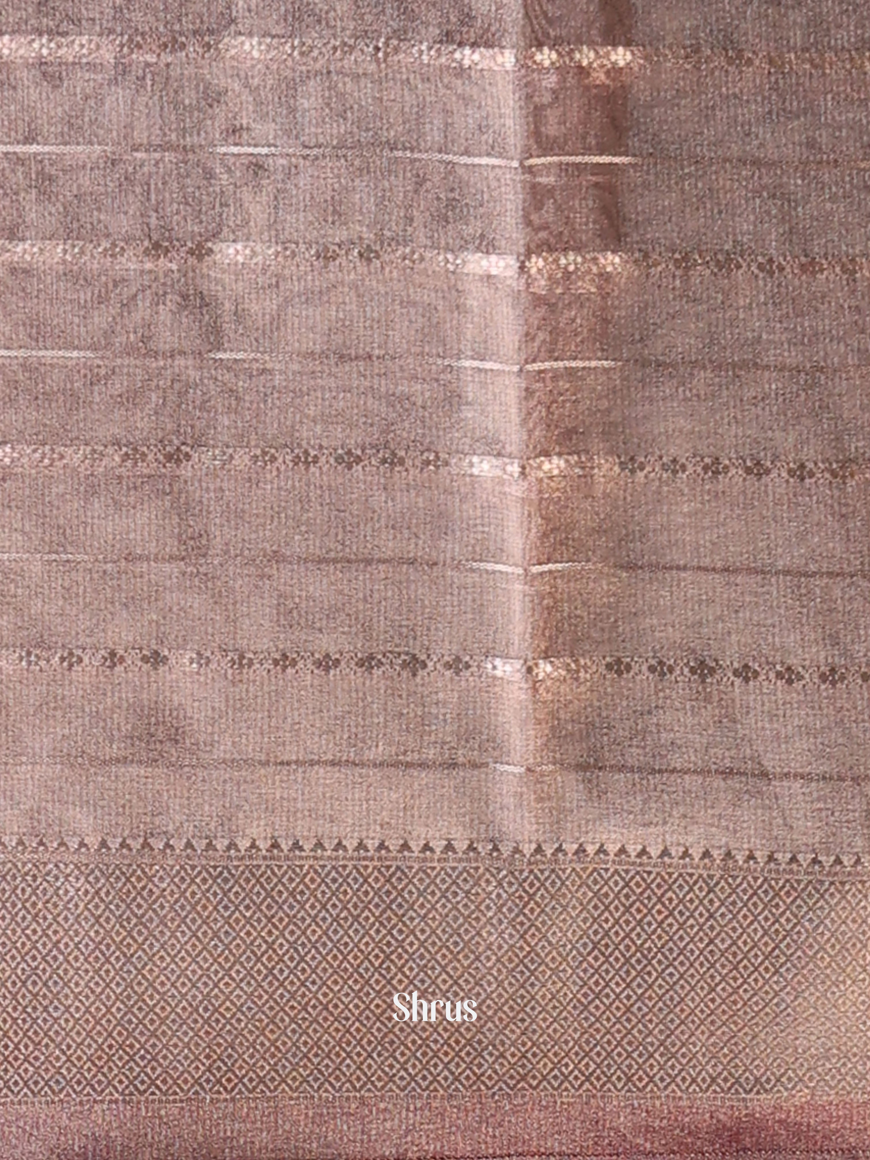 CIS24248 - Semi Organza Saree - Shop on Shrus.com