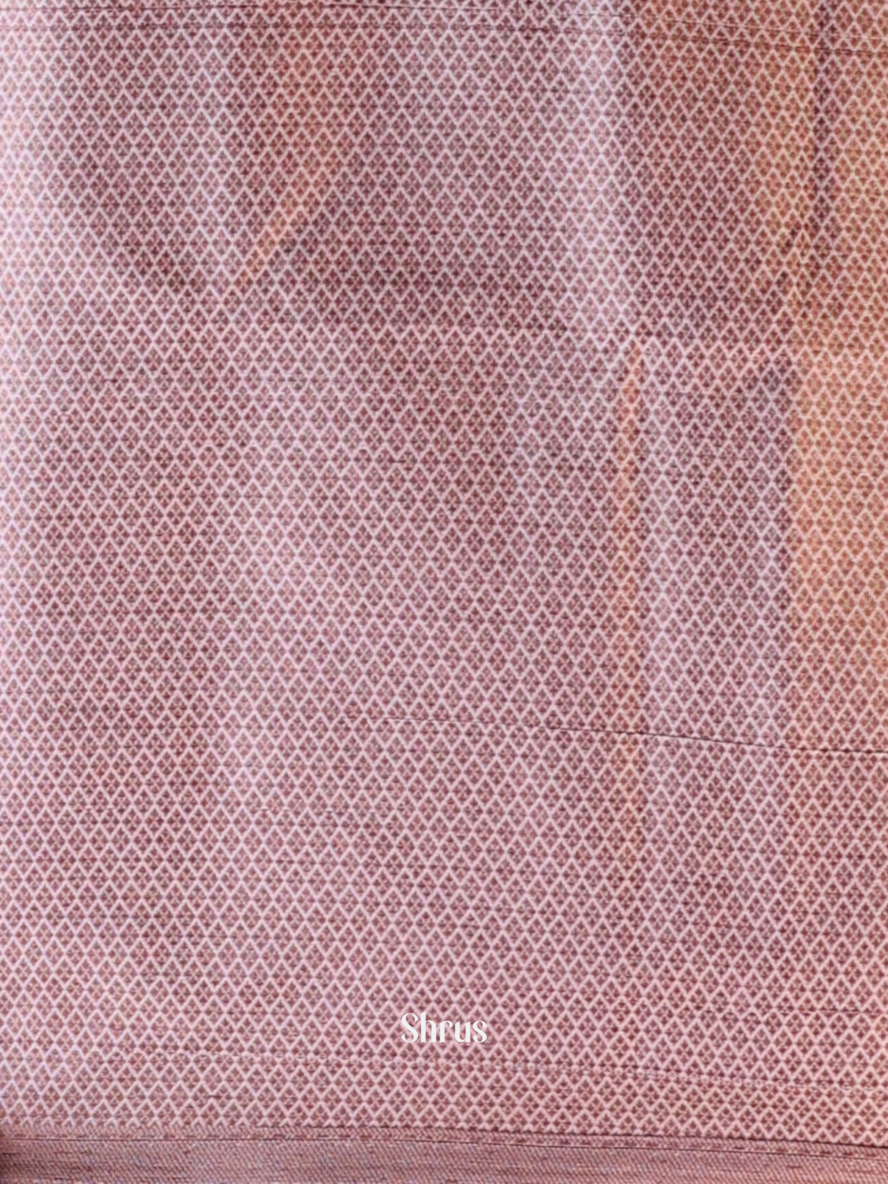 Purple - Semi Softsilk Saree - Shop on Shrus.com