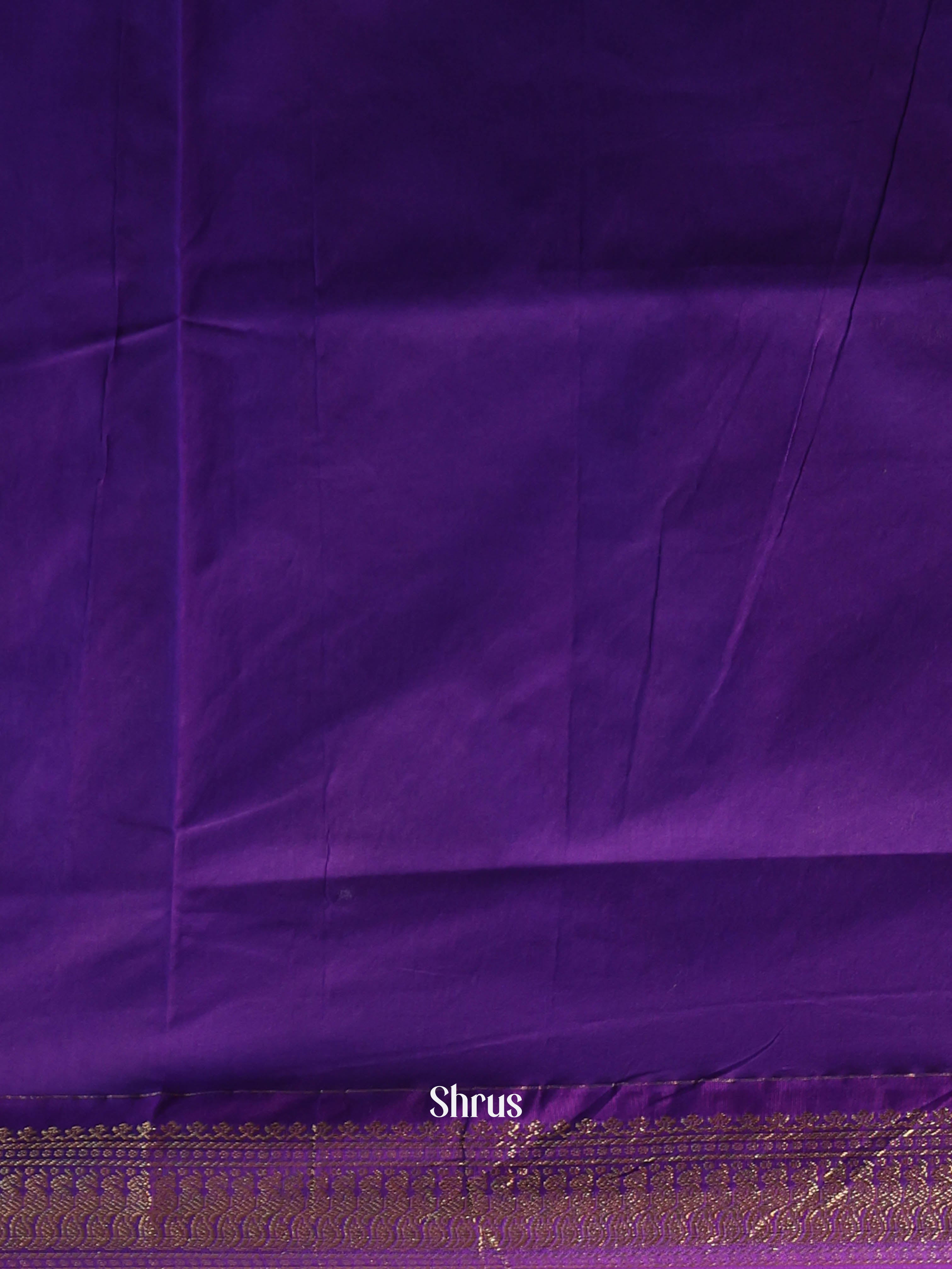 Peach & Violet- Kalyani Cotton Saree - Shop on Shrus.com