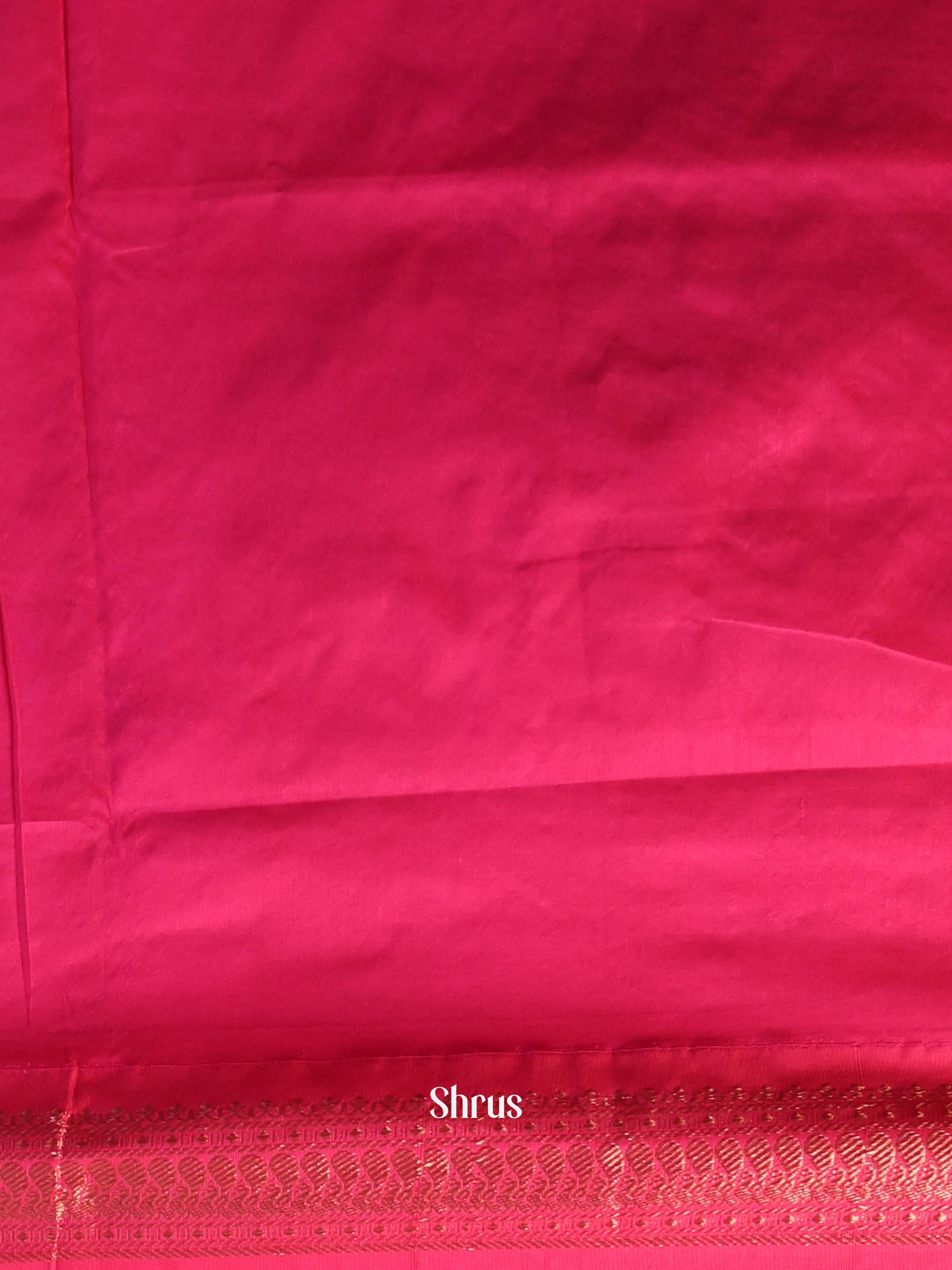 Grey & Pink - Kalyani Cotton Saree - Shop on Shrus.com