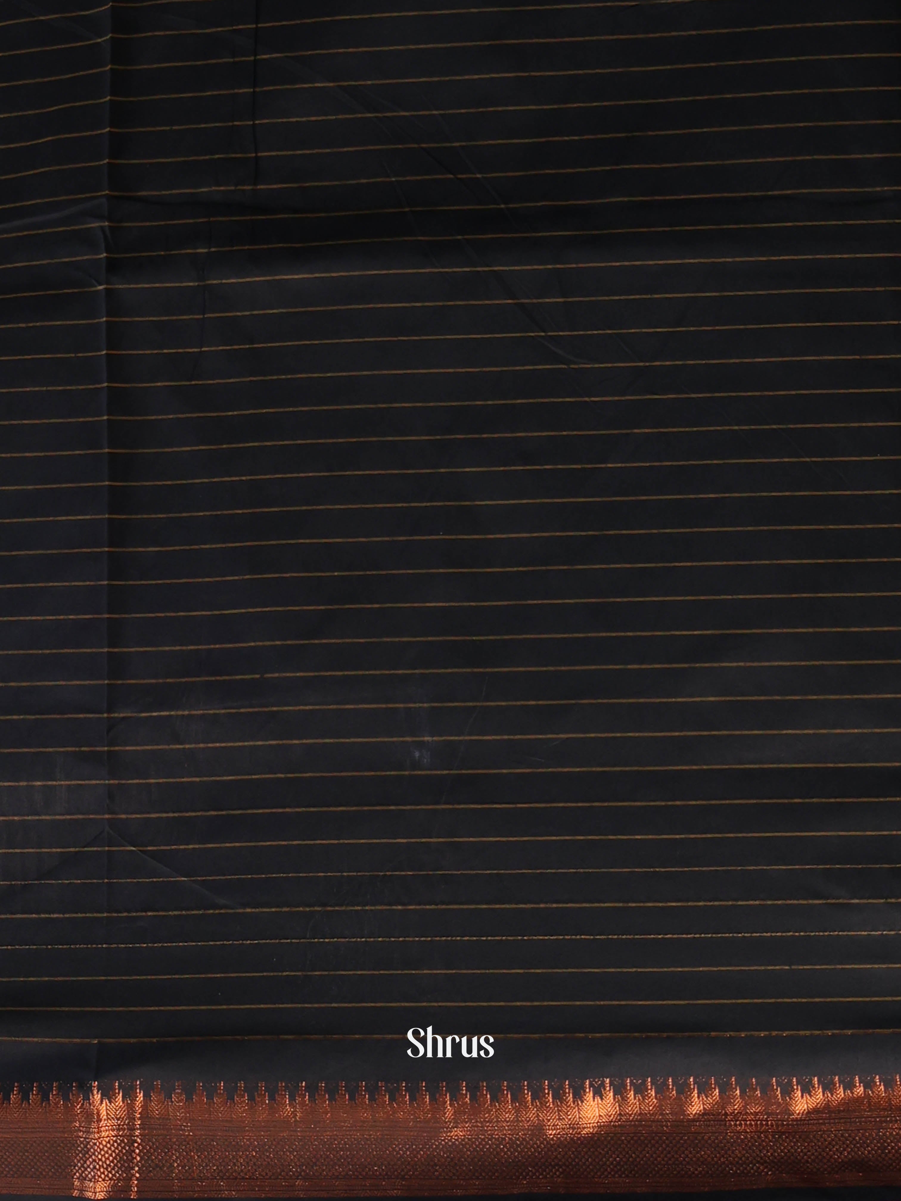 Black - Kalyani Cotton Saree - Shop on Shrus.com