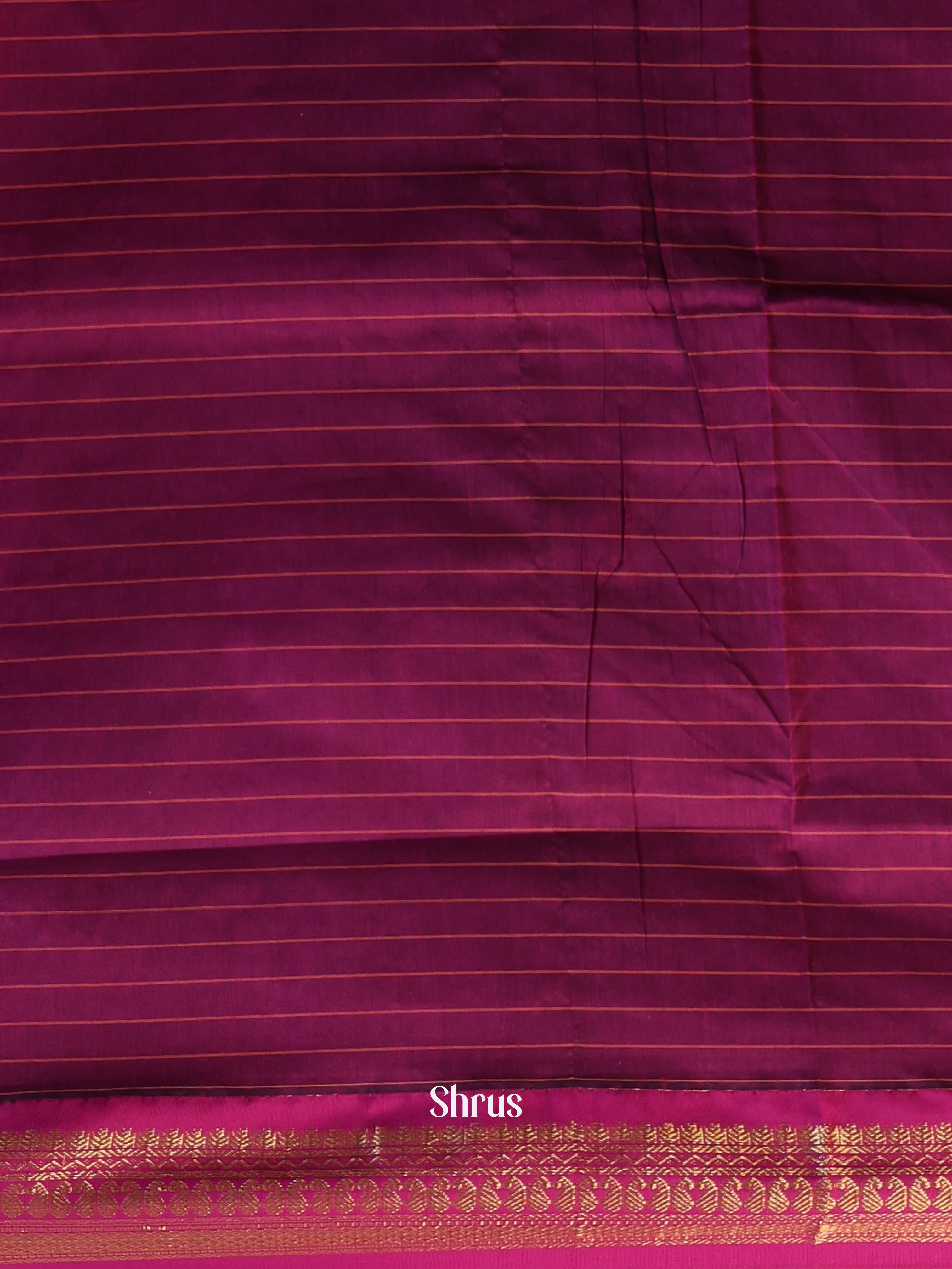 Green & Pink- Kalyani Cotton Saree - Shop on Shrus.com