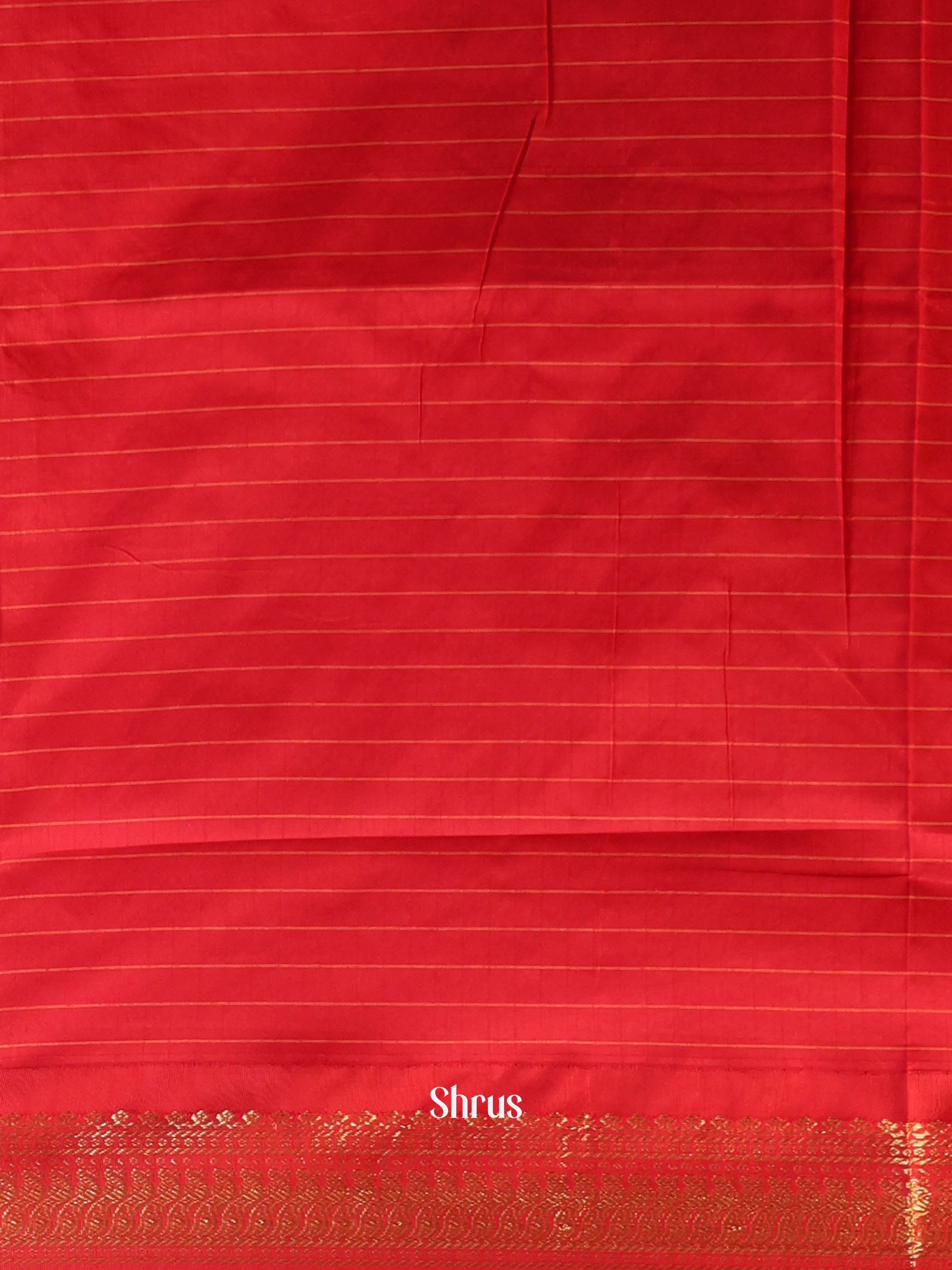 Pink & Red- Kalyani Cotton Saree - Shop on Shrus.com