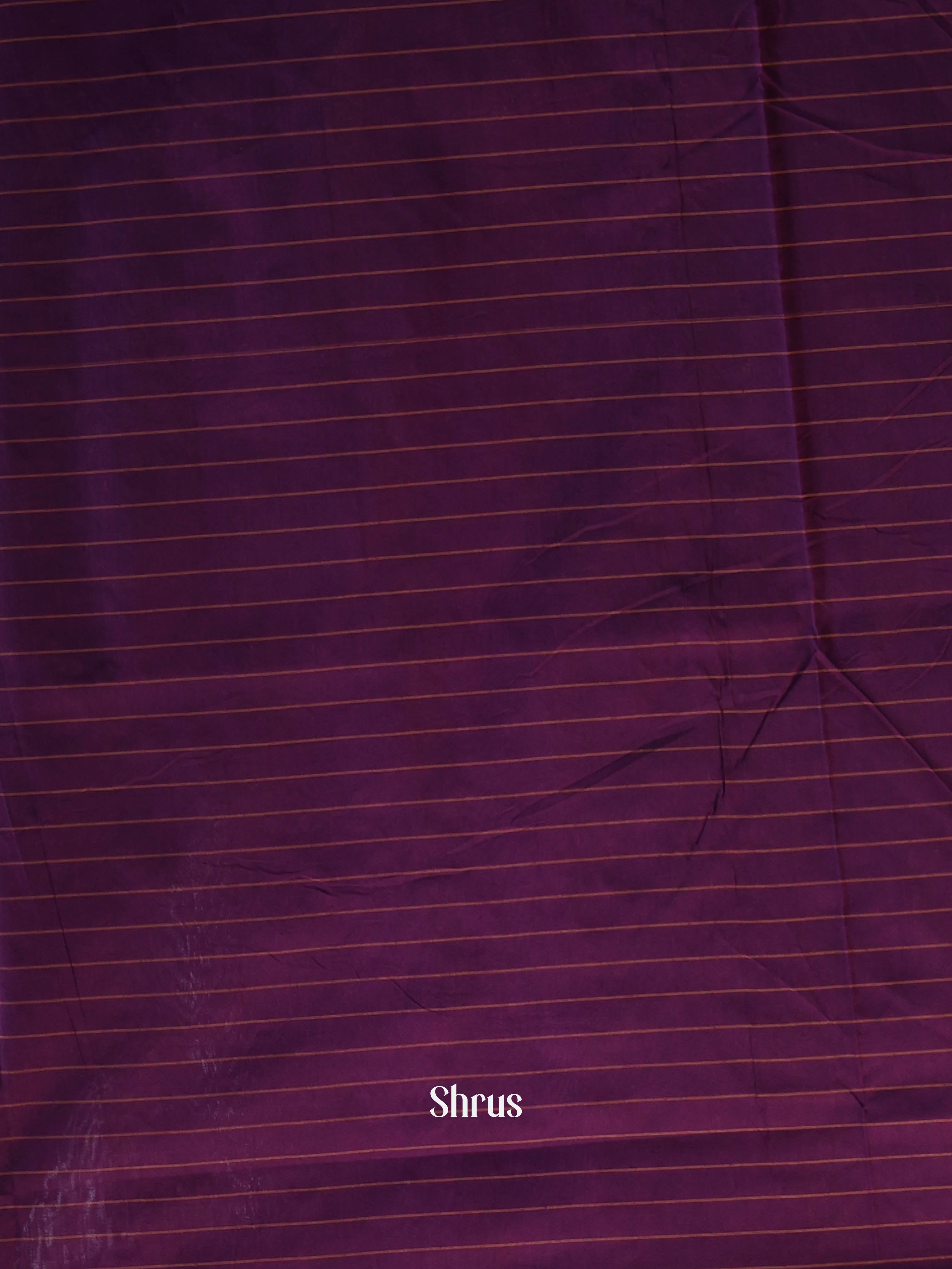 Grey & Violet- Kalyani Cotton Saree - Shop on Shrus.com