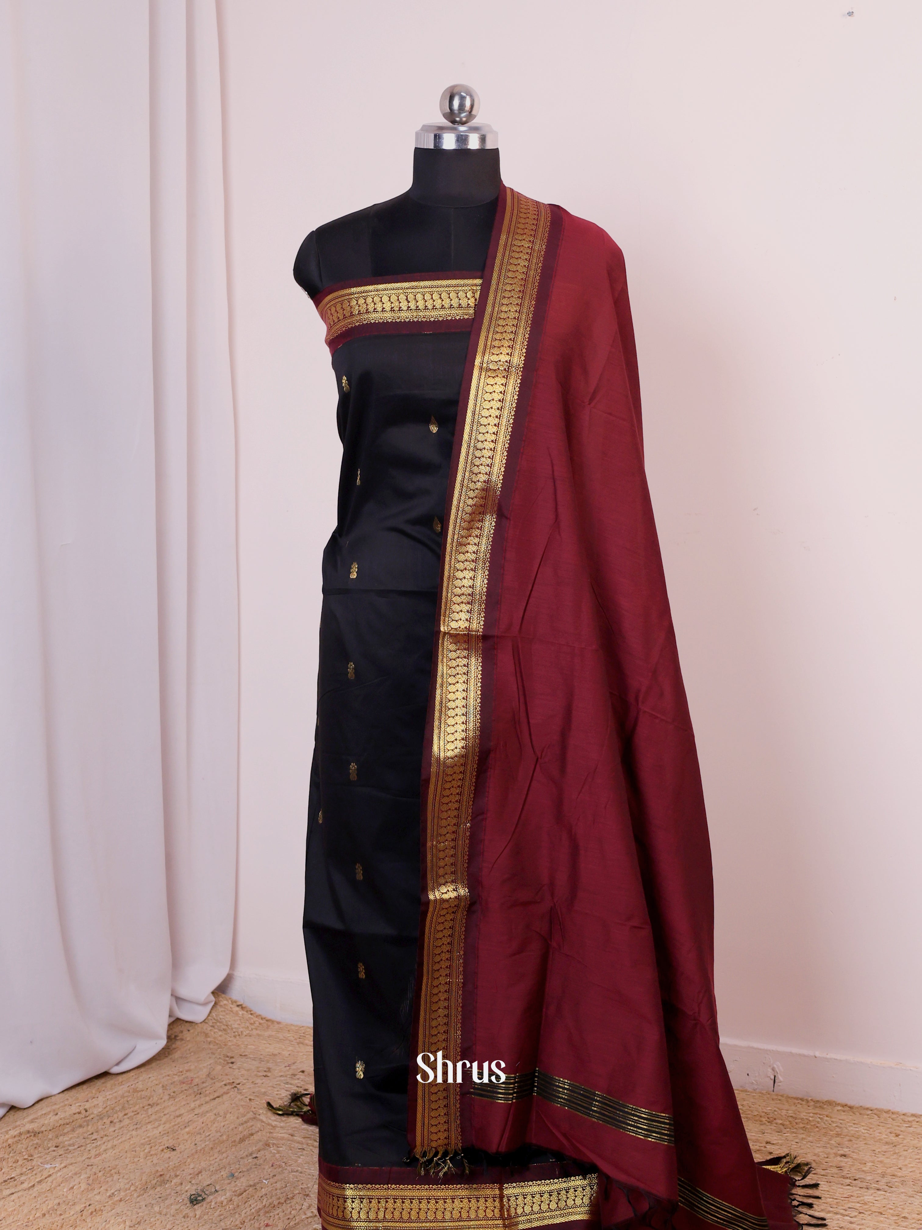 CIS25202 - Kalyani Cotton salwar unstitch - Shop on Shrus.com