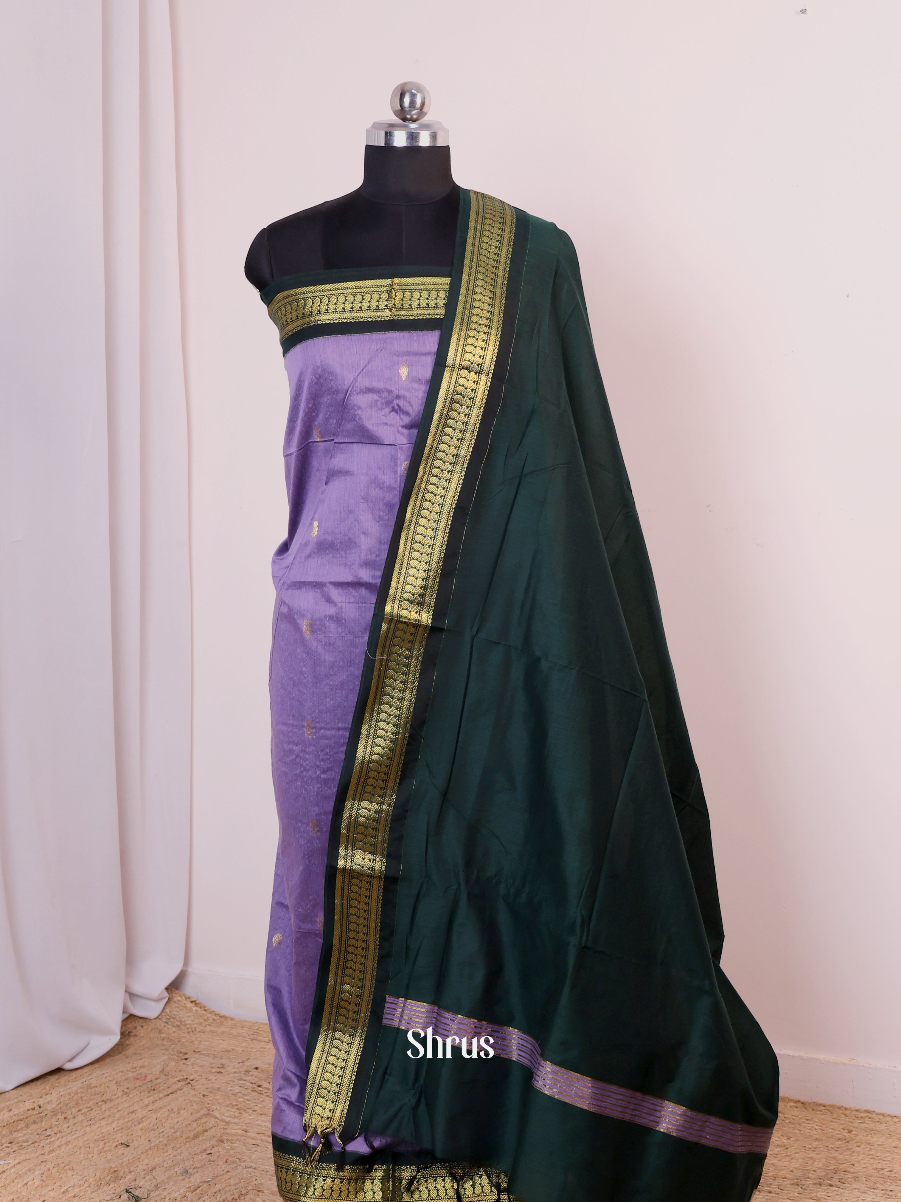 CIS25203 - Kalyani Cotton salwar unstitch - Shop on Shrus.com