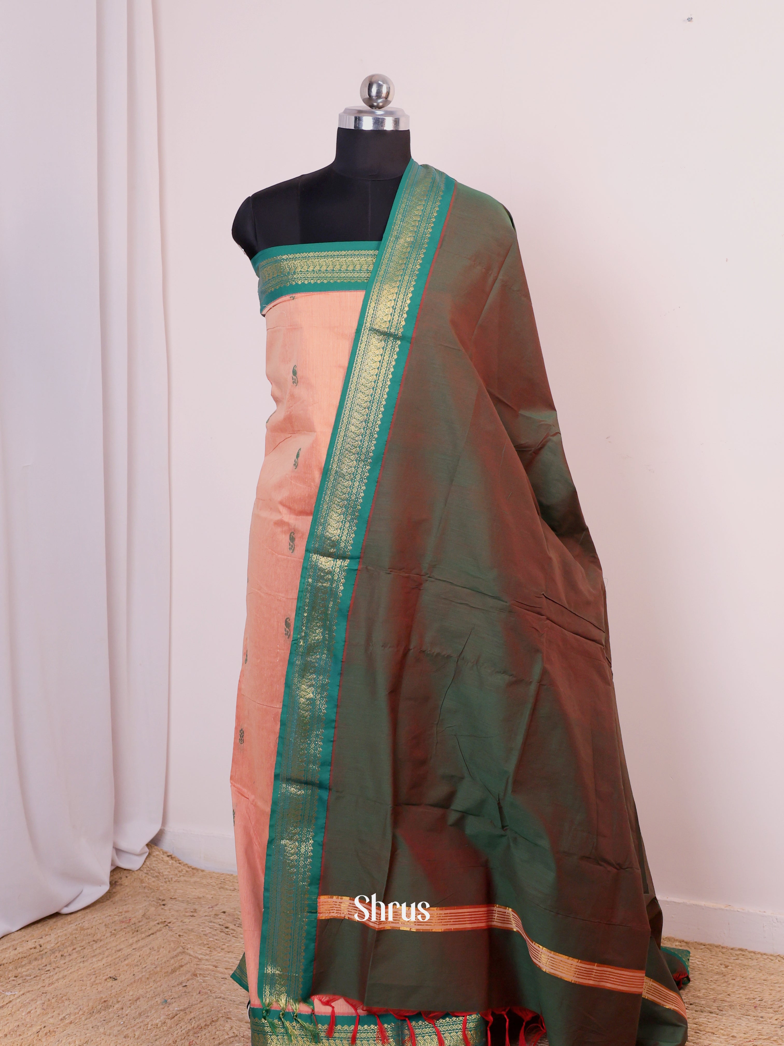 CIS25206 - Kalyani Cotton salwar unstitch - Shop on Shrus.com