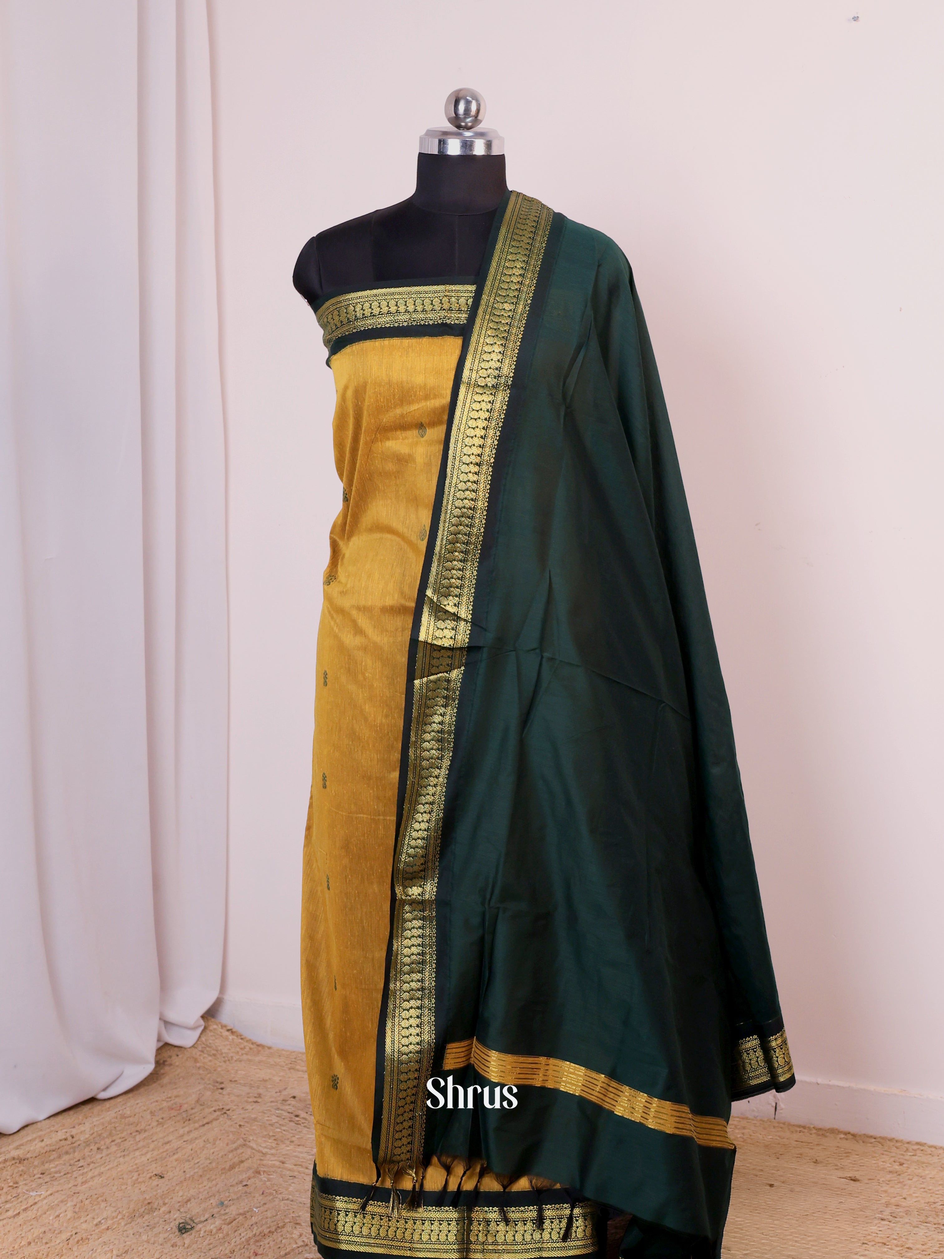 CIS25207 - Kalyani Cotton salwar unstitch - Shop on Shrus.com