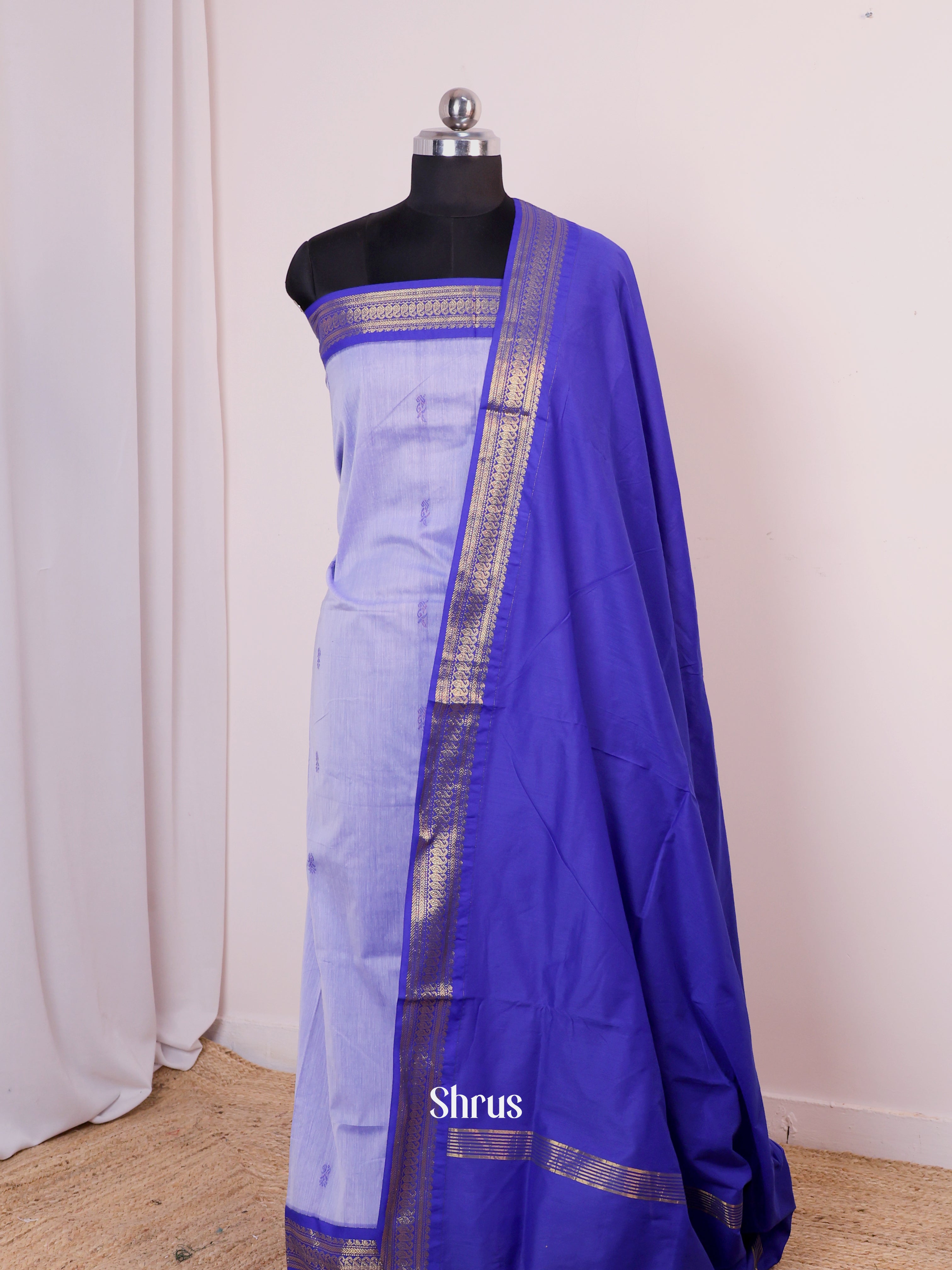 CIS25211 - Kalyani Cotton salwar unstitch - Shop on Shrus.com