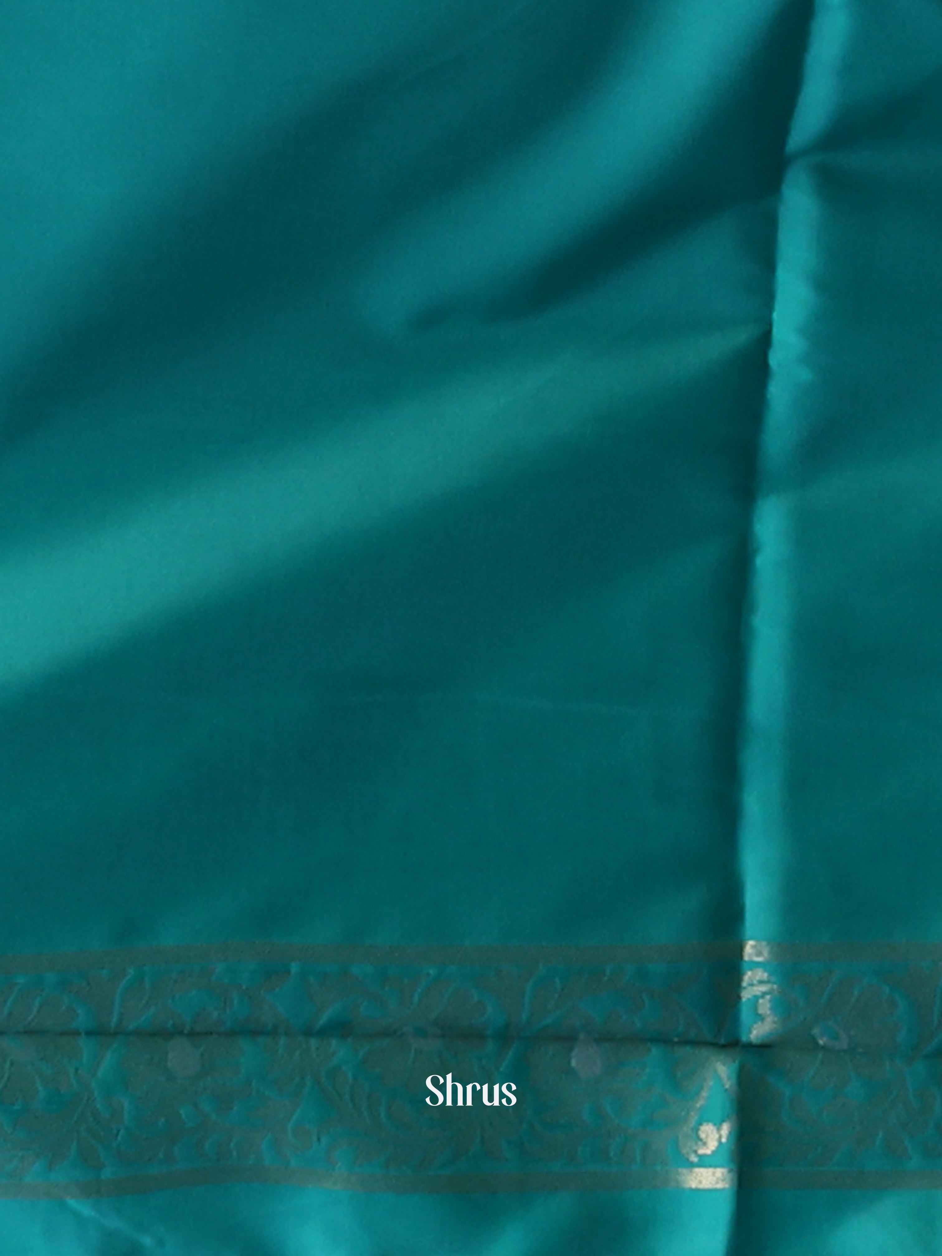 Pista Green & Green- Semi Softsilk Saree - Shop on Shrus.com
