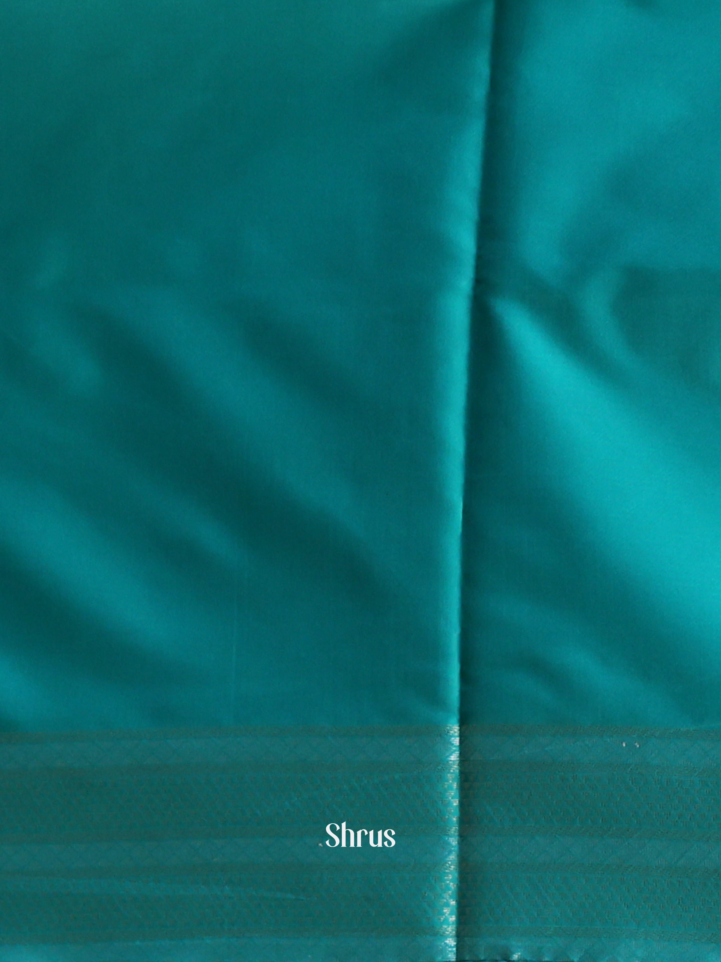 Pista Green & Green - Semi Softsilk Saree - Shop on Shrus.com